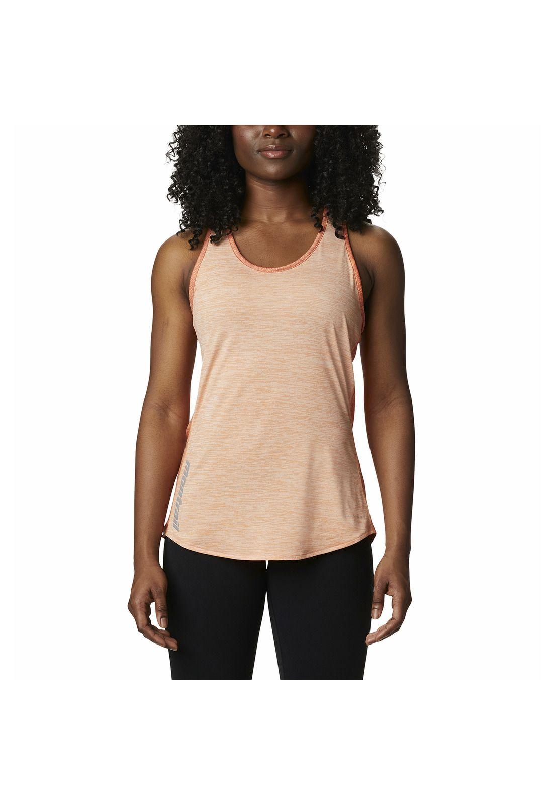 Polera S/M Mujer W Trinity Trail Ii Naranja-0