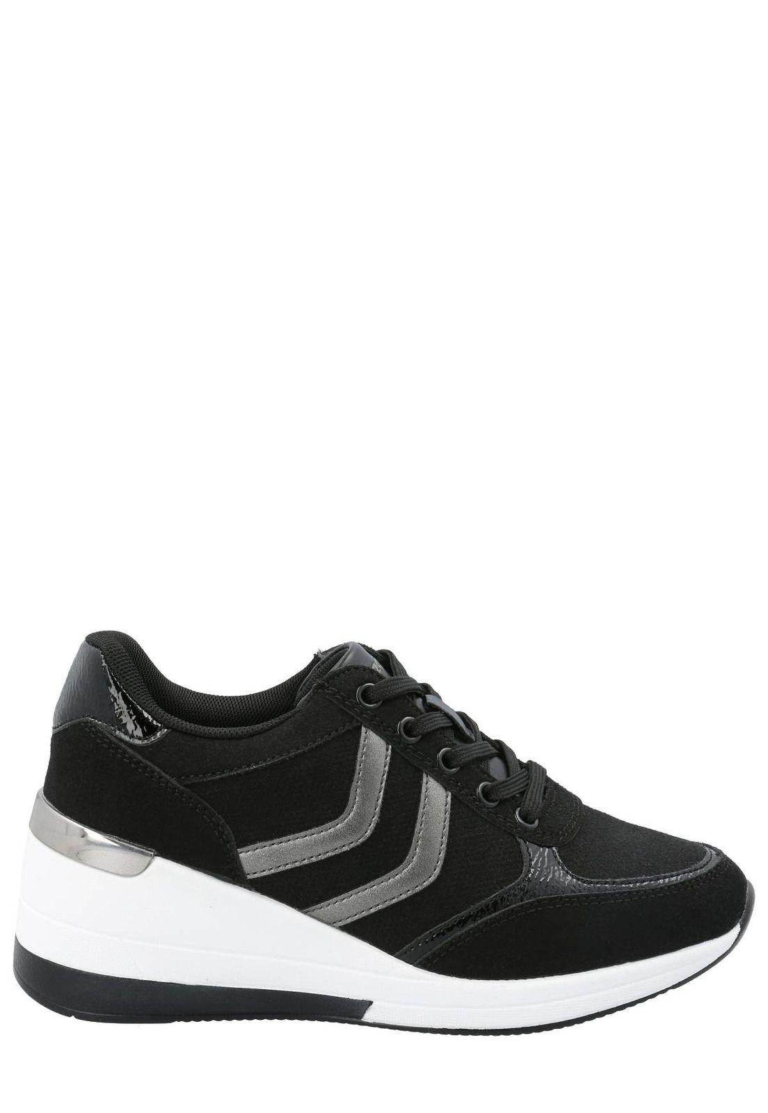 Zapatilla Bath Mujer Negro-1