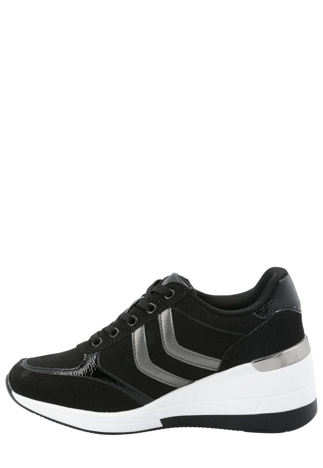 Zapatilla Bath Mujer Negro-5