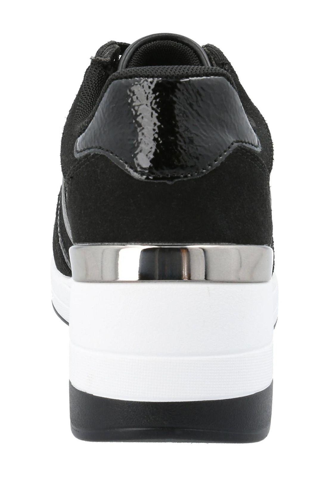 Zapatilla Bath Mujer Negro-6