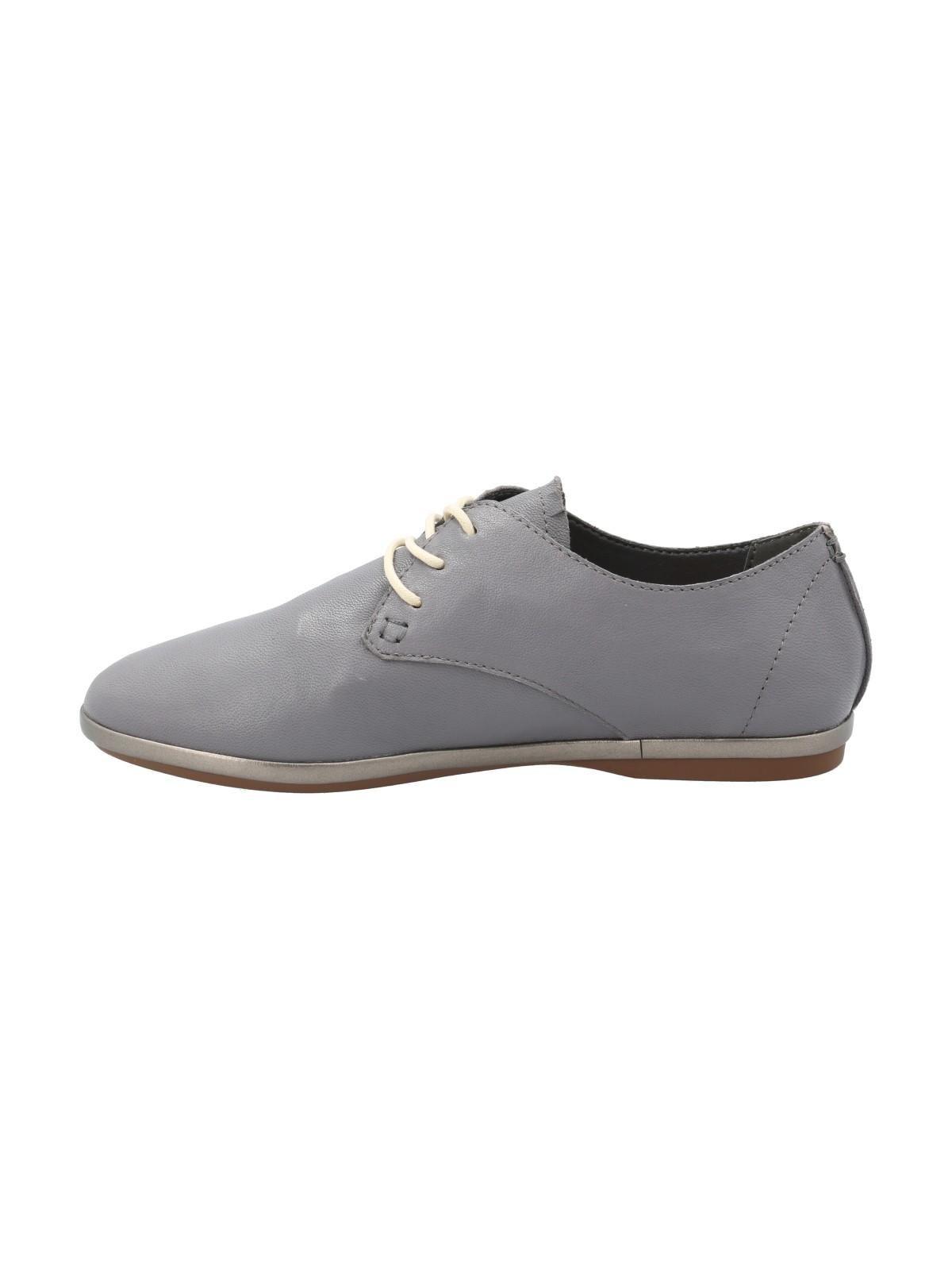 Zapato Cuero Mujer Patmos Gris-5