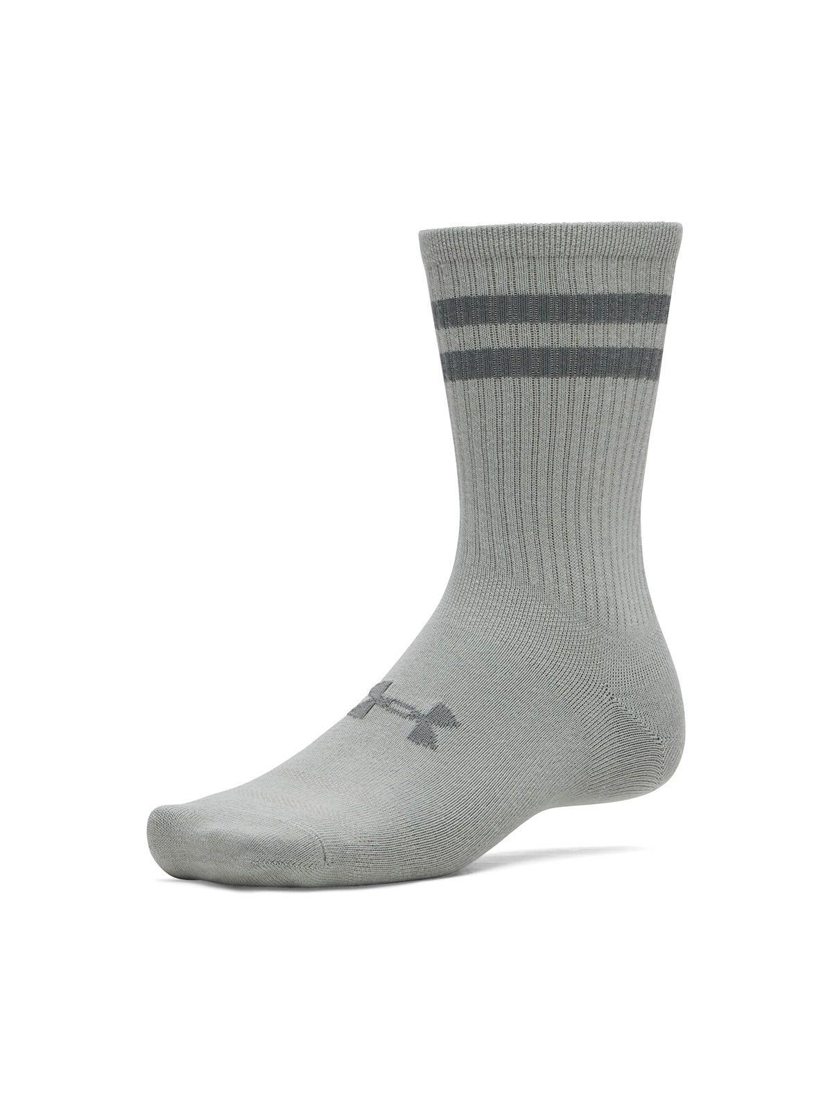 Calcetín UA Essential 6-Pack Gris Unisex-0