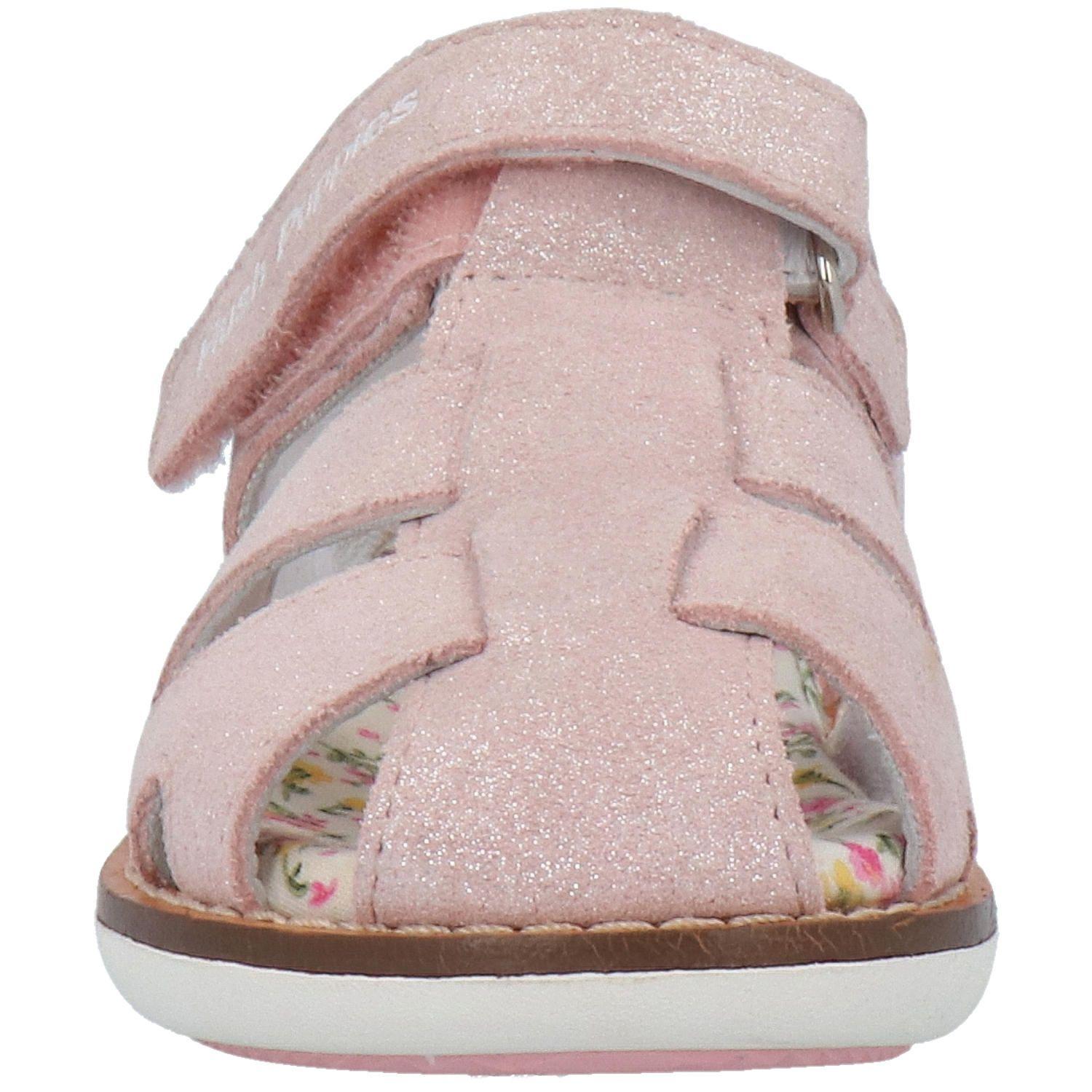 Sandalia Cuero Niña Abaco Rosa-2