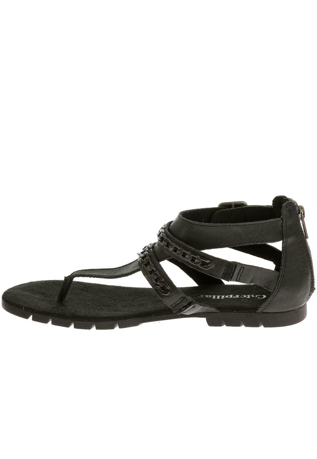 Sandalia Mujer Casual Chant Negro-2