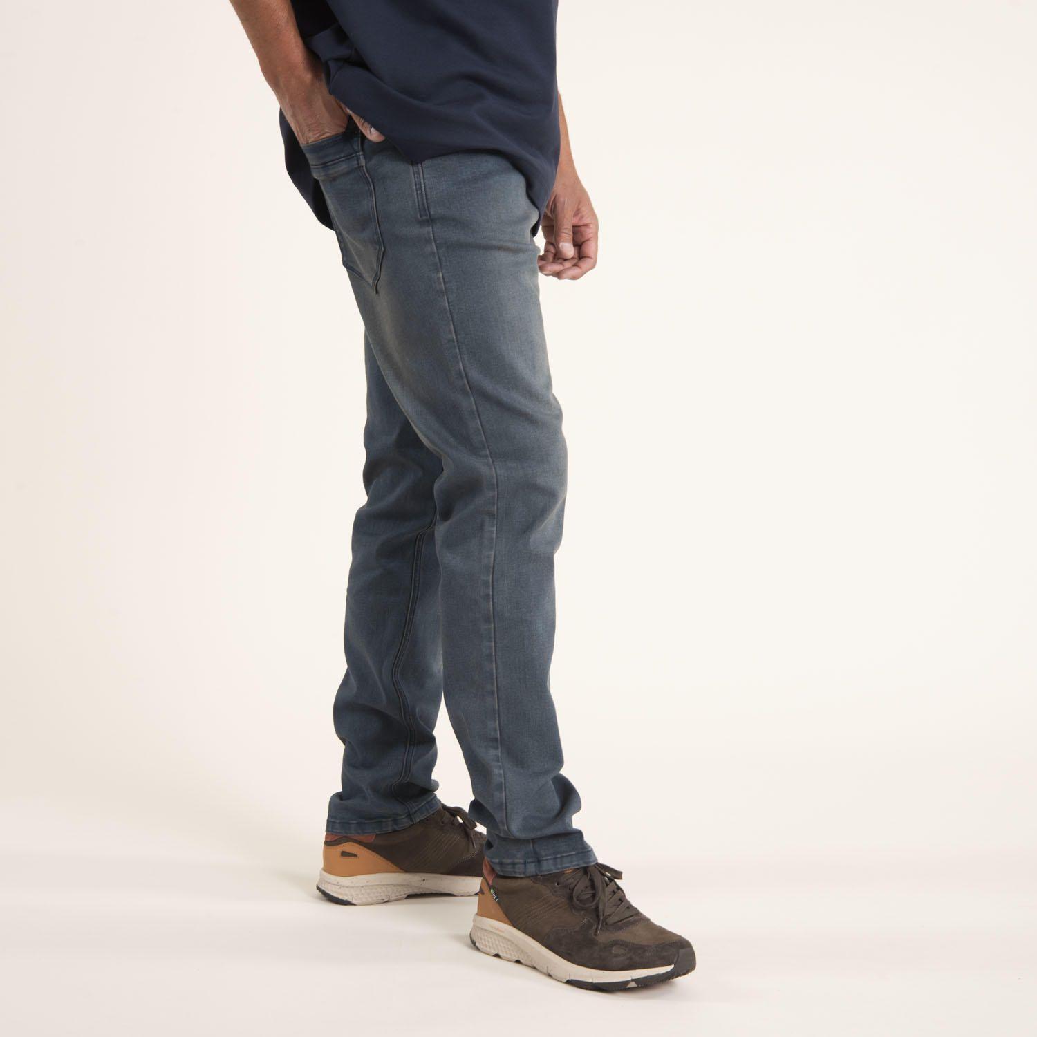 Jeans Hombre Jack Azul-1