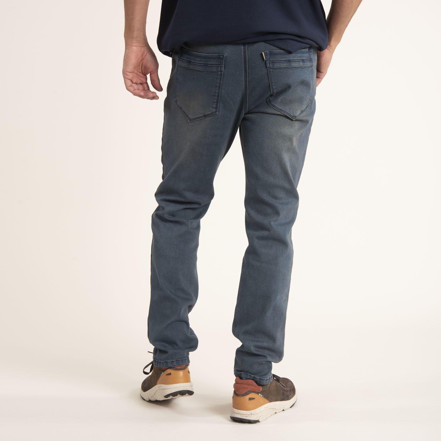 Jeans Hombre Jack Azul-3