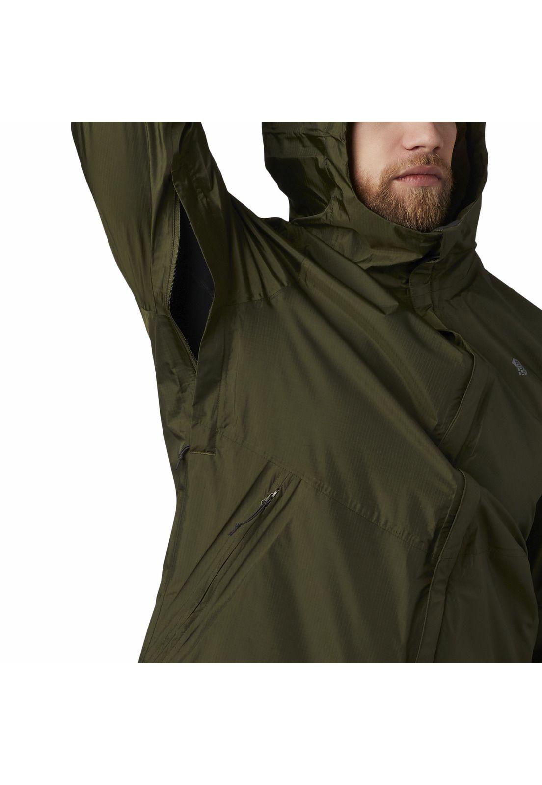 Cortaviento Hombre Acadia Parka  Verde-4