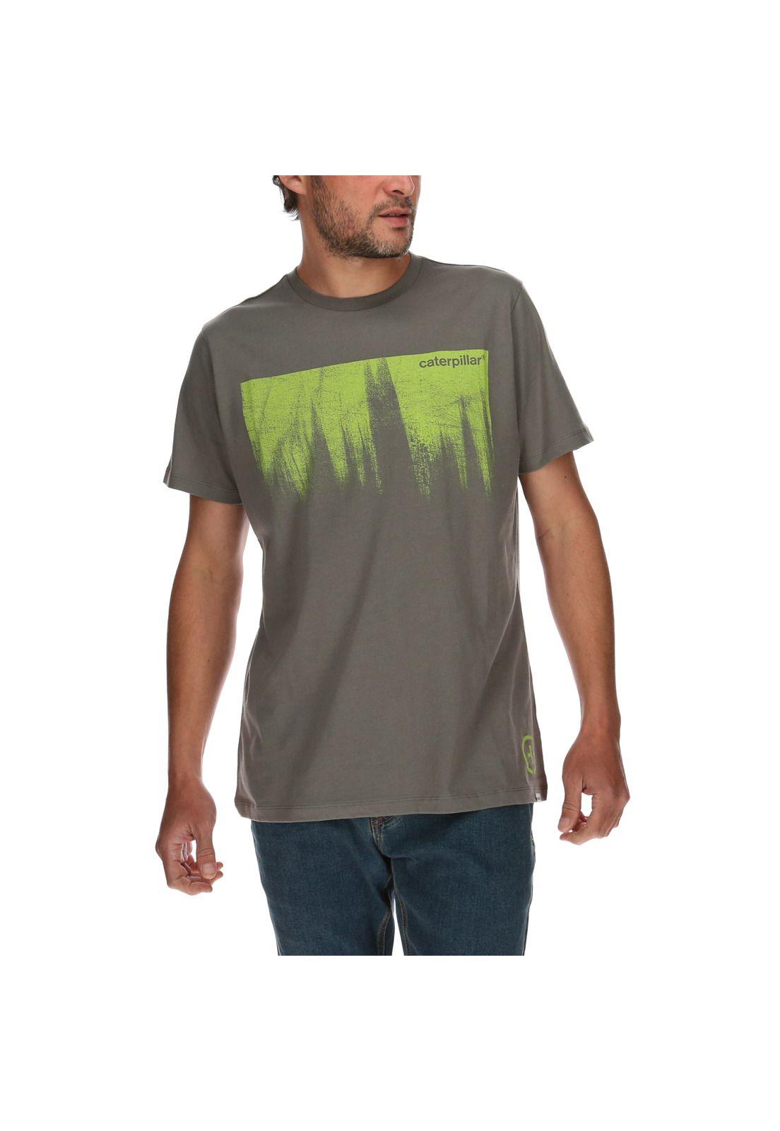Polera Hombre Contech Negative Space Gris-0