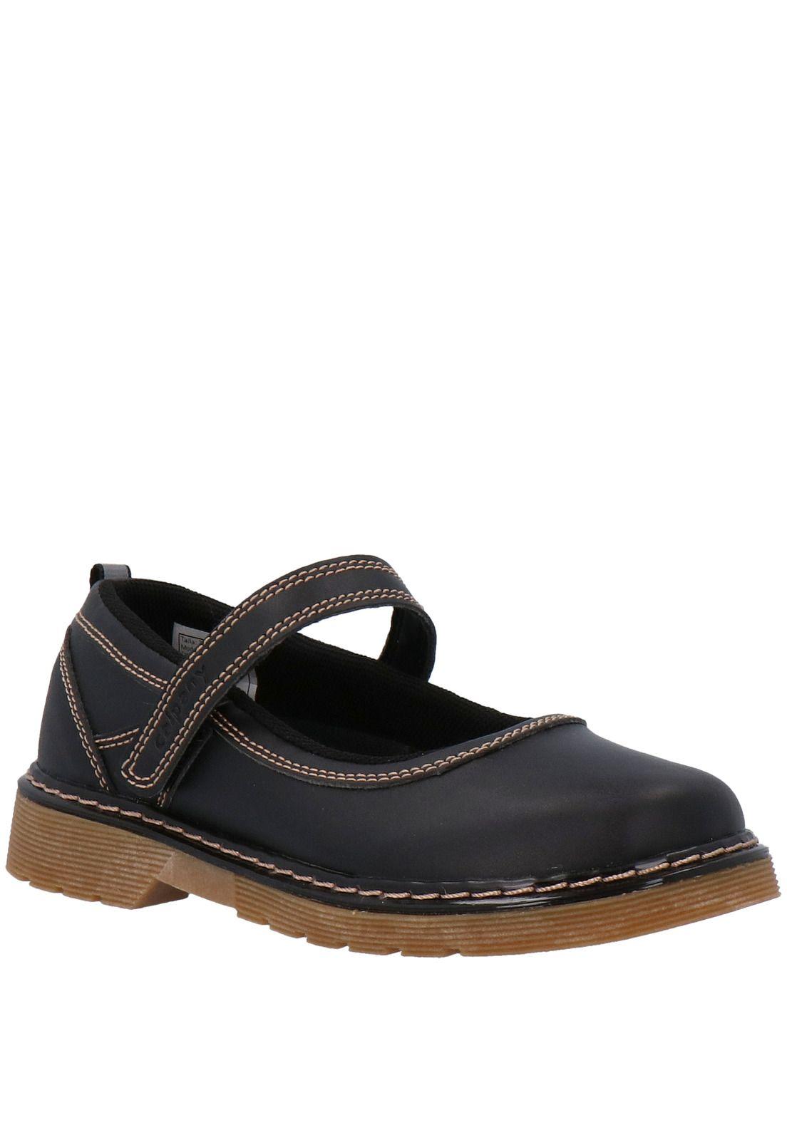 Zapato Escolar Lisa II Negro-0