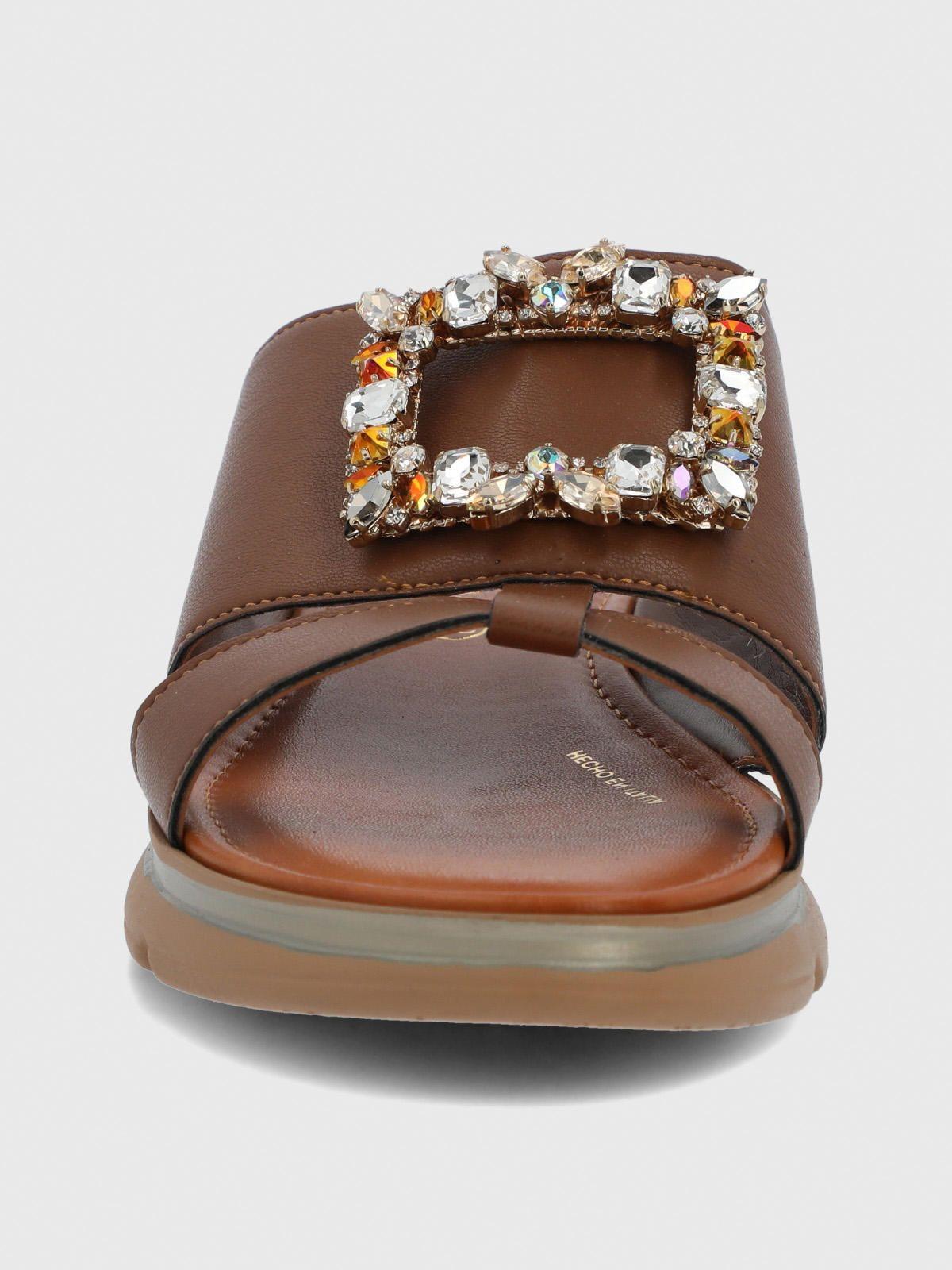 Sandalia Cerutti Mujer Molara Café-4