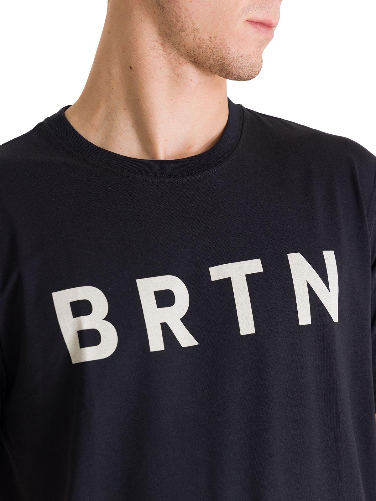 Polera Manga Corta Hombre Brtn Negra Burton-3