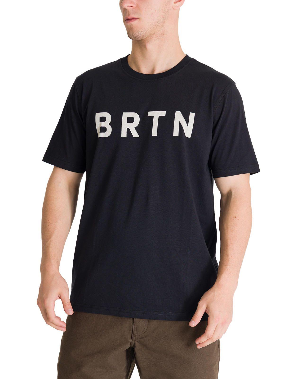Polera Manga Corta Hombre Brtn Negra Burton-0