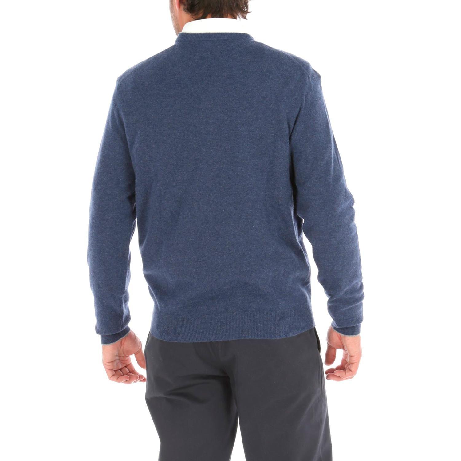Sweater Cashmere Rockford Azul-1
