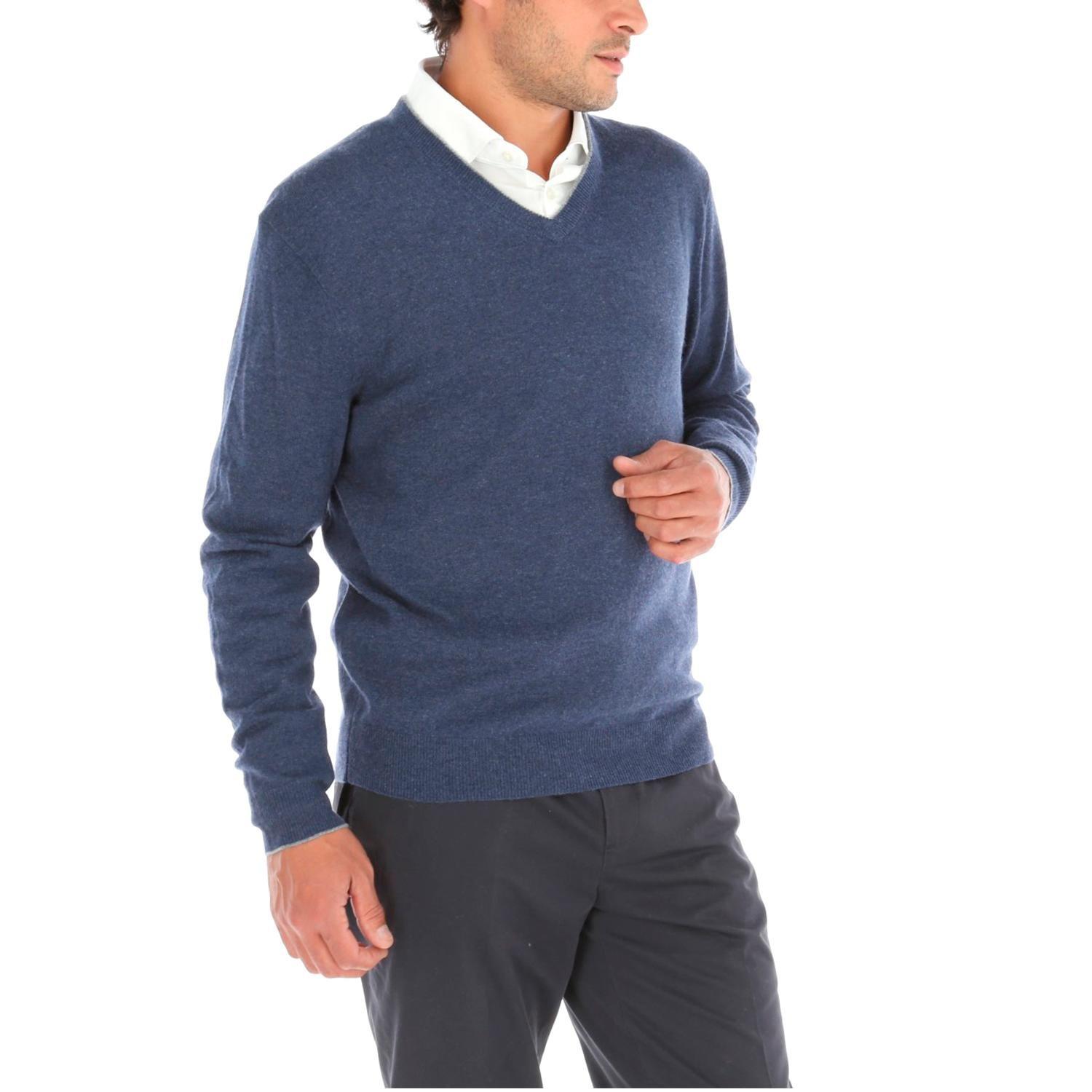 Sweater Cashmere Rockford Azul-2