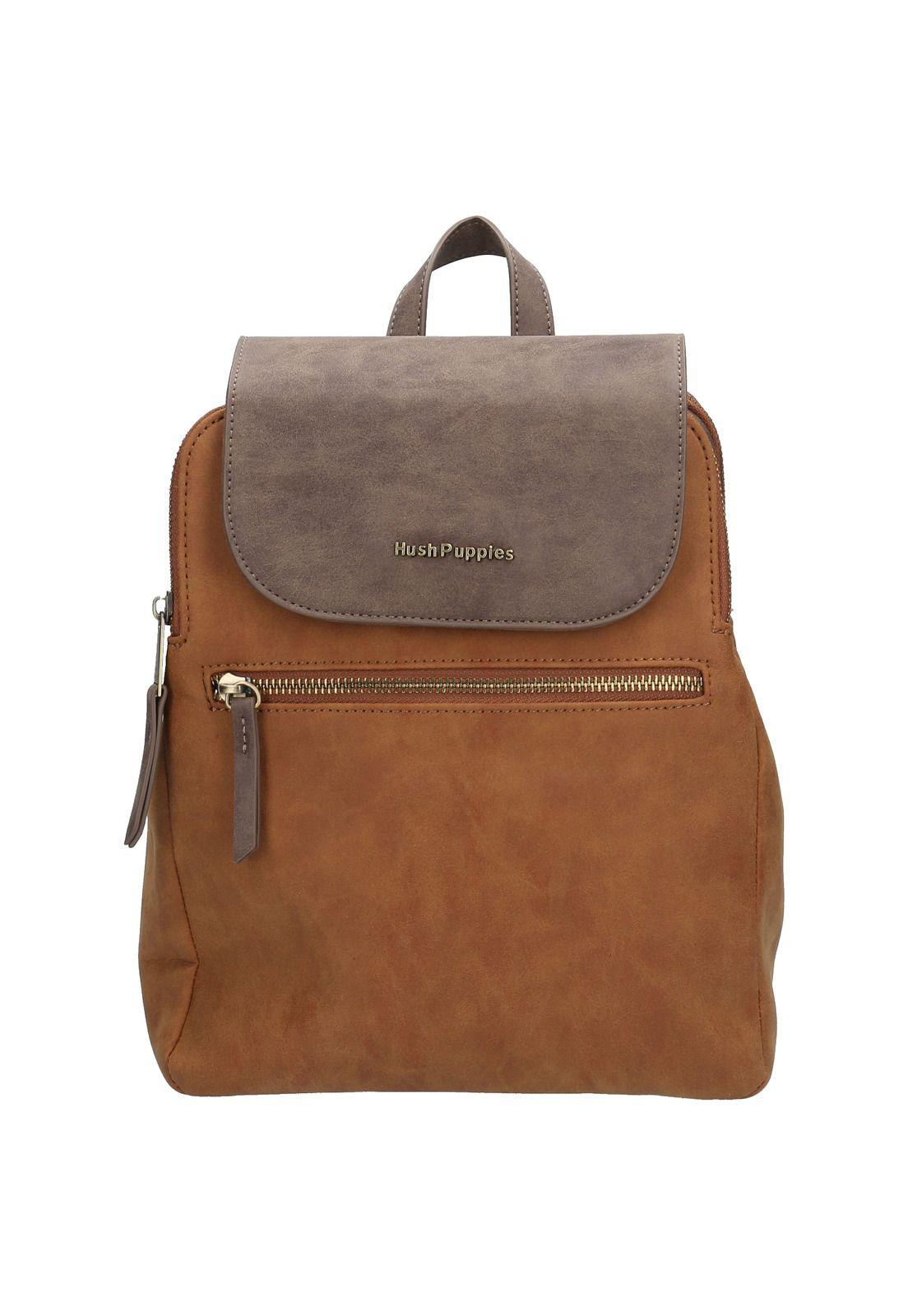 Cartera Mujer Dahlia Backbag Café-0