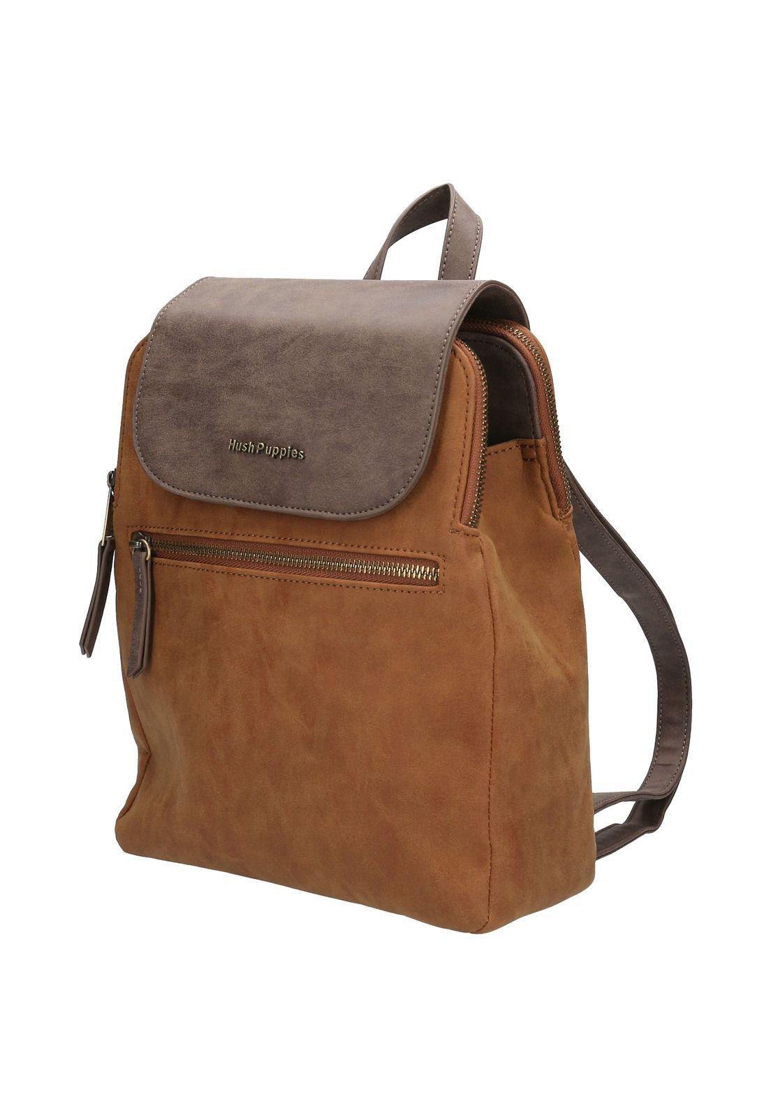 Cartera Mujer Dahlia Backbag Café-1