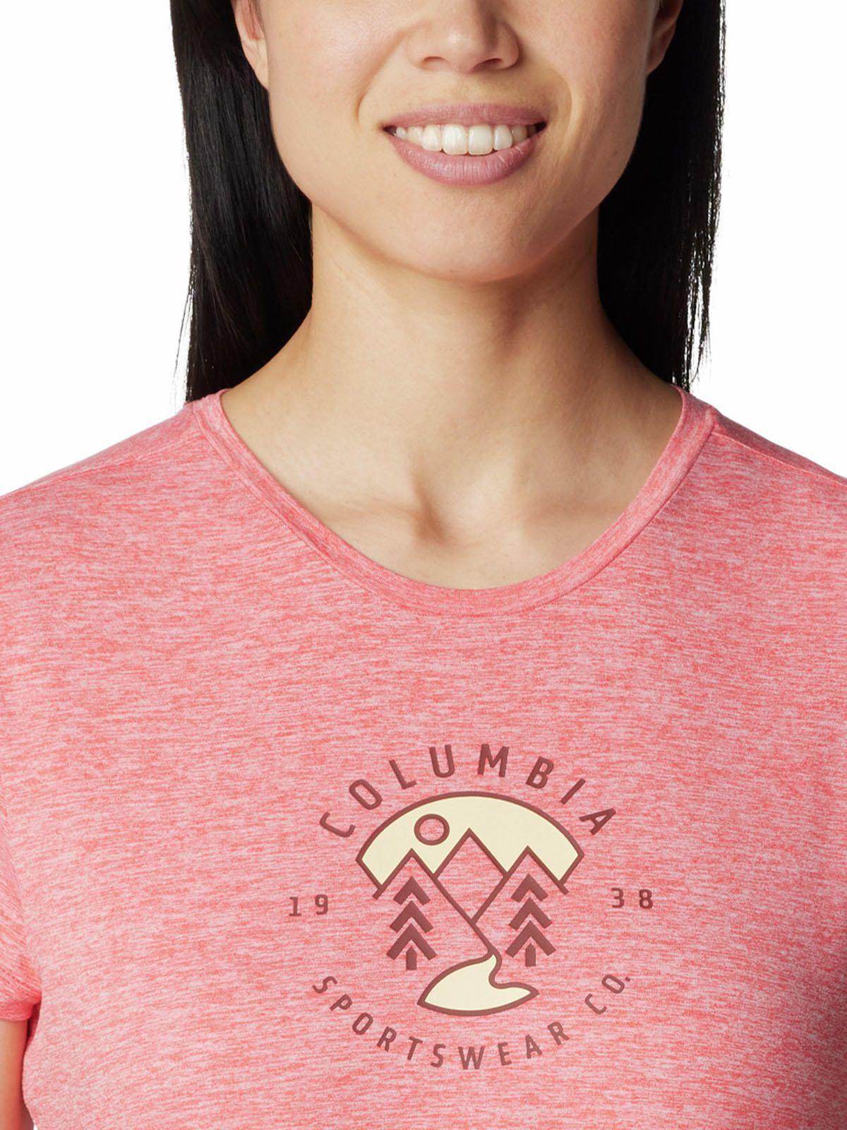 Polera Mujer Sloan Ridge Graphic Rojo-3