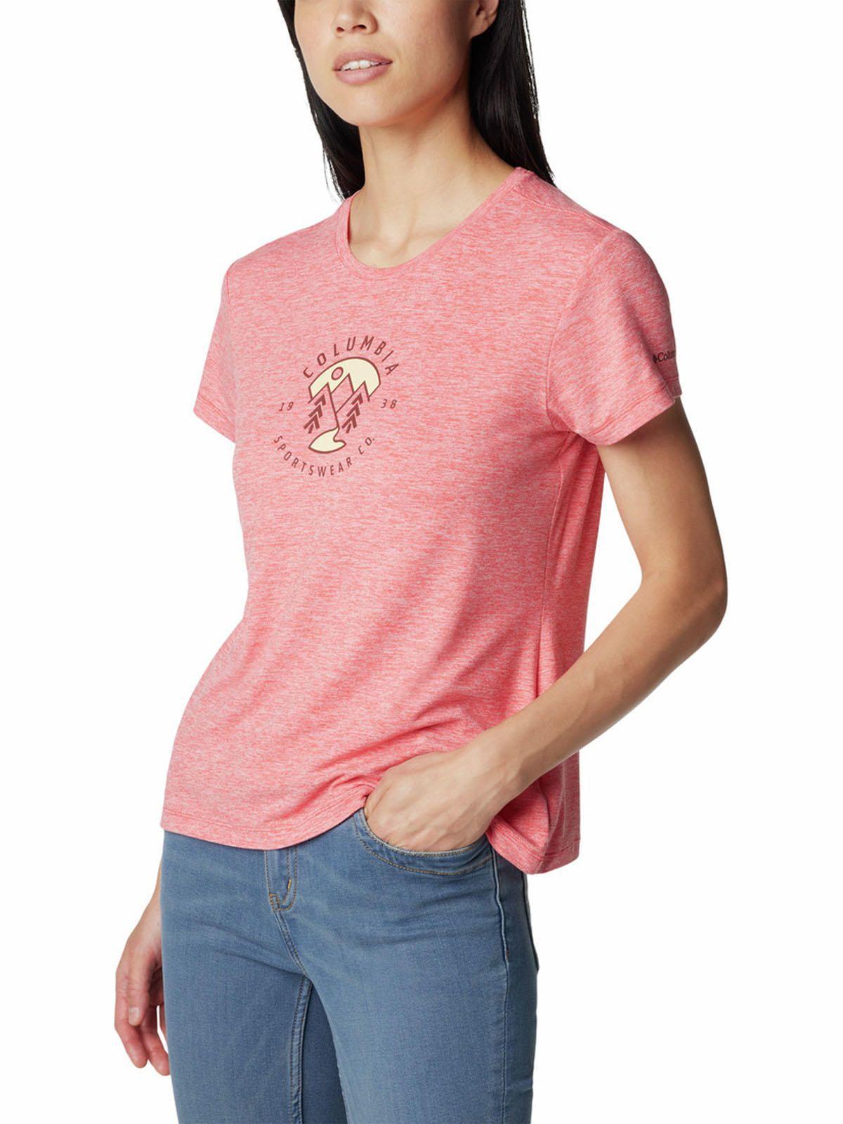 Polera Mujer Sloan Ridge Graphic Rojo-4