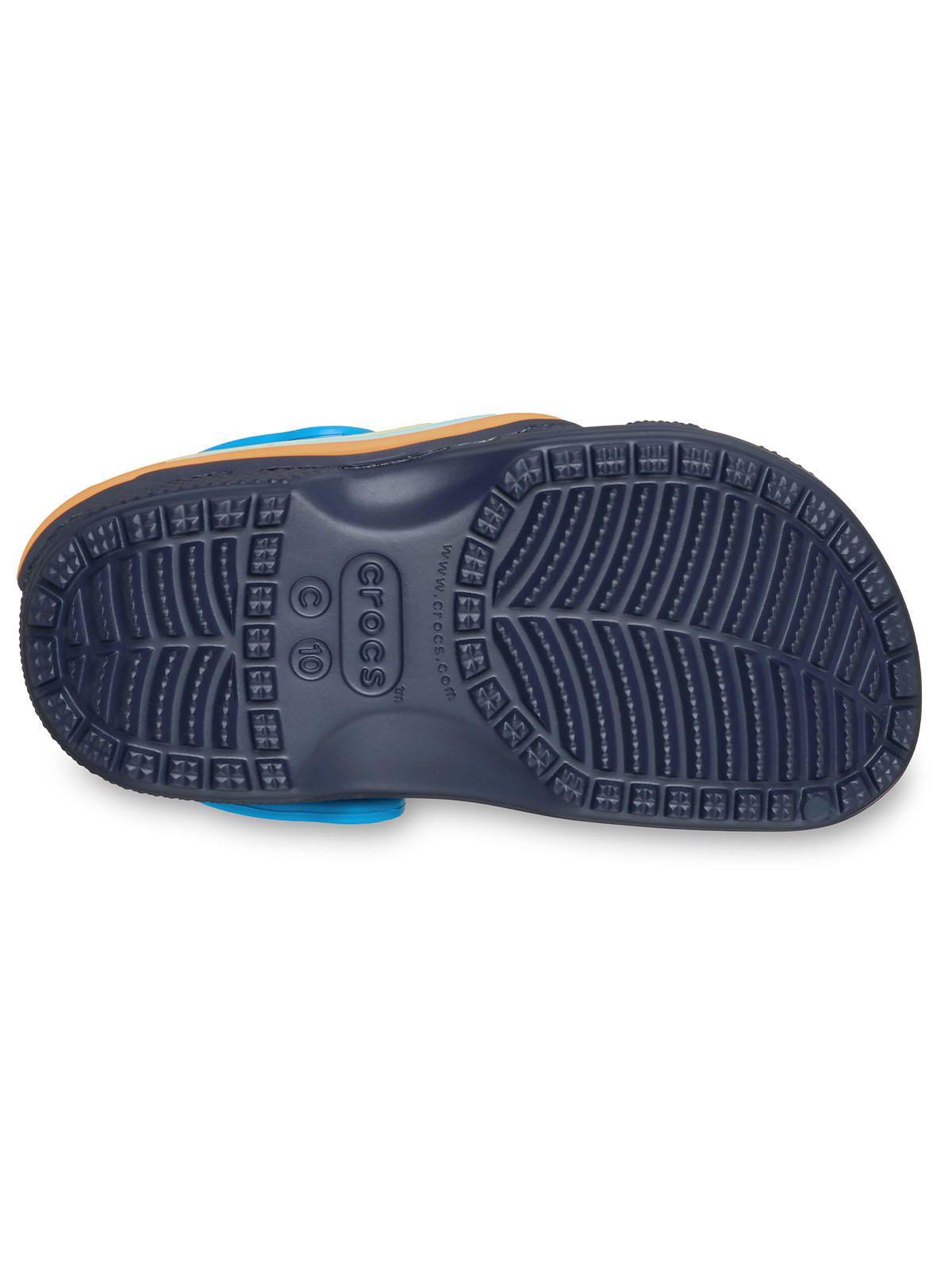 Zueco Crocs Niño Pequeño Classic Espacial T Azul Marino-5