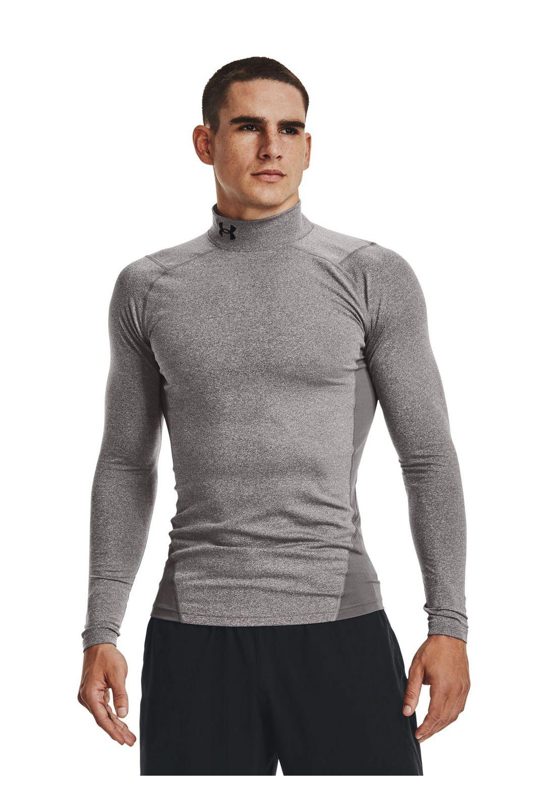 Primera capa ColdGear® para hombre Gris-3