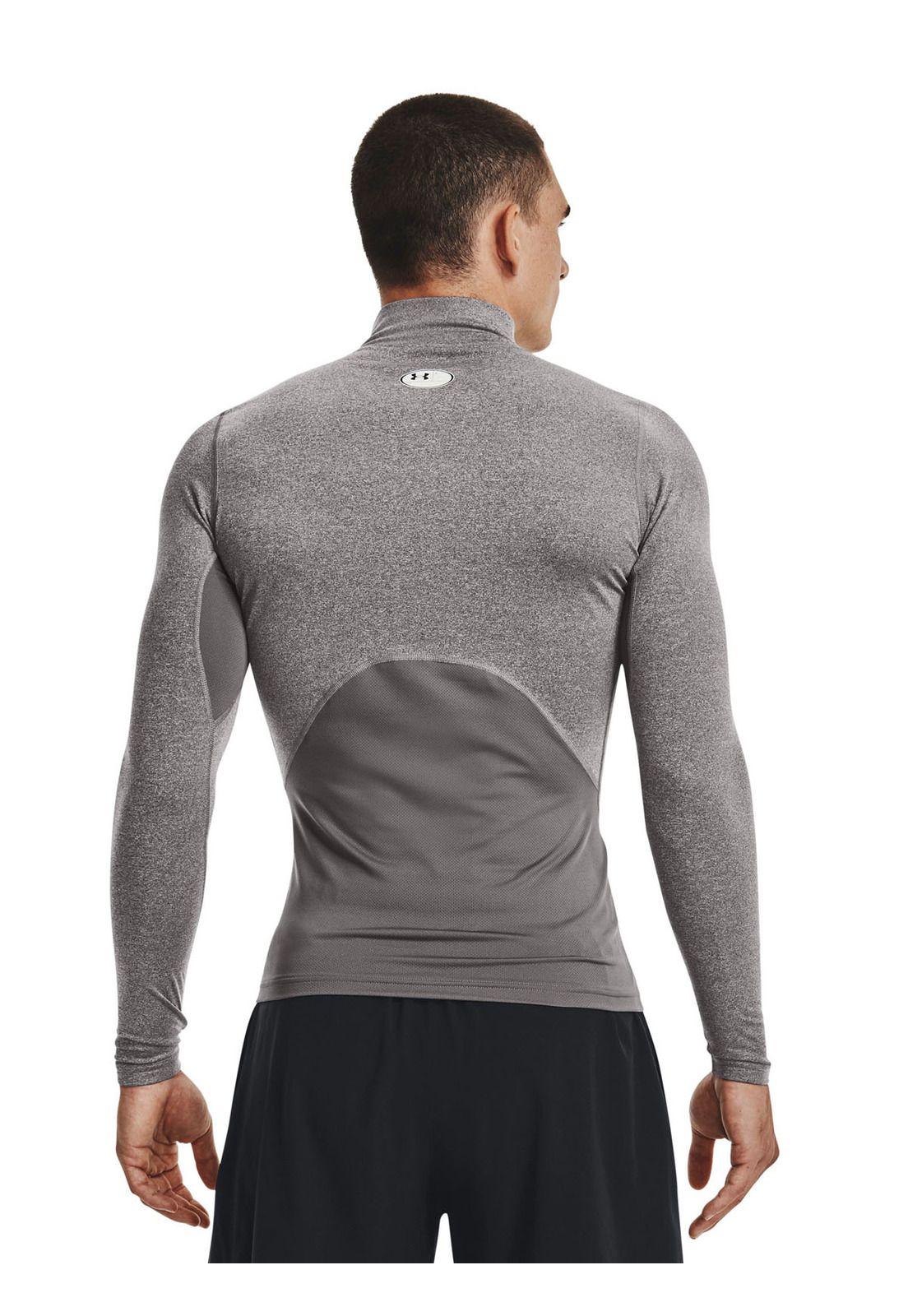 Primera capa ColdGear® para hombre Gris-4