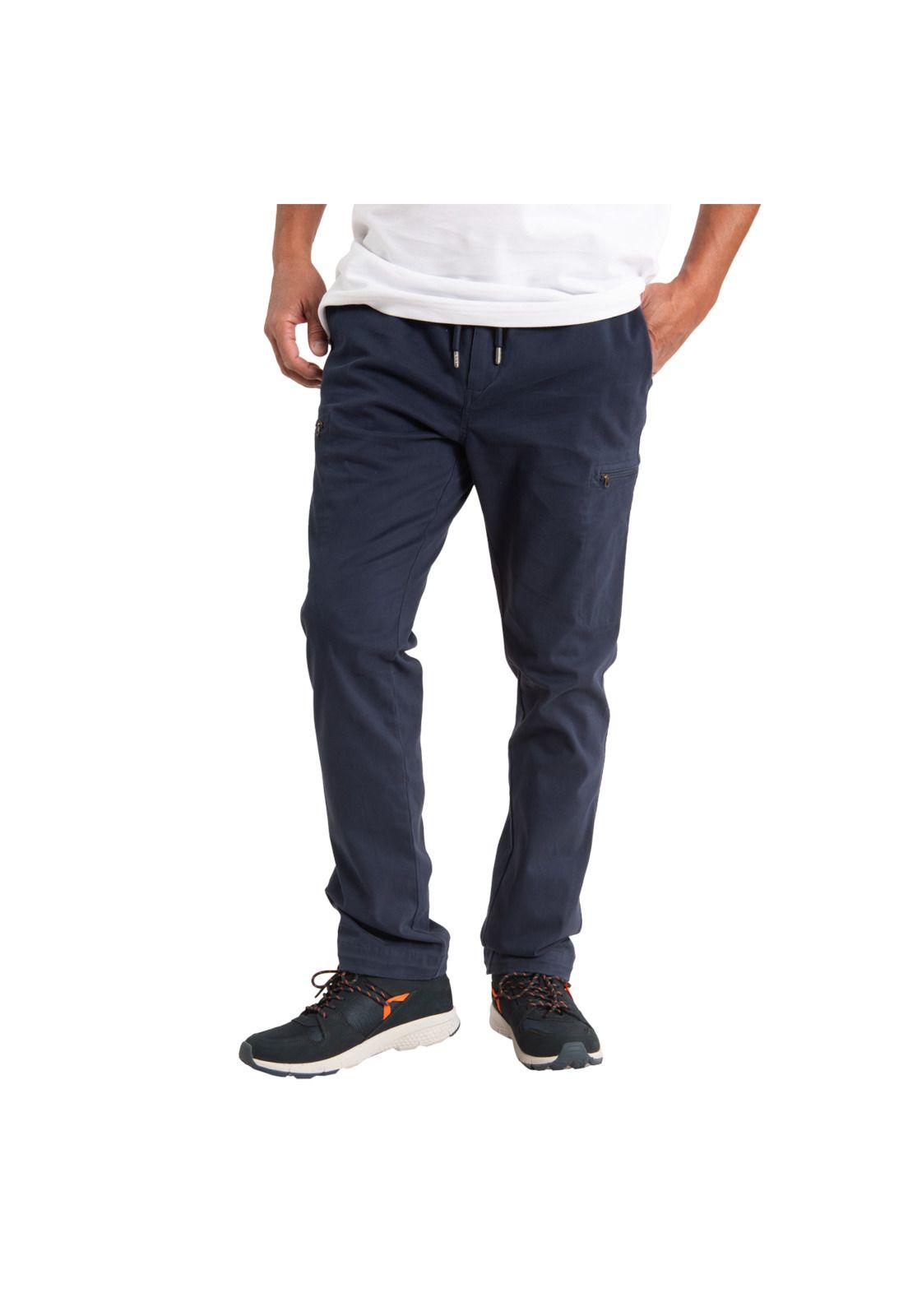 Pantalón Hombre Pocket Azul Petróleo-0