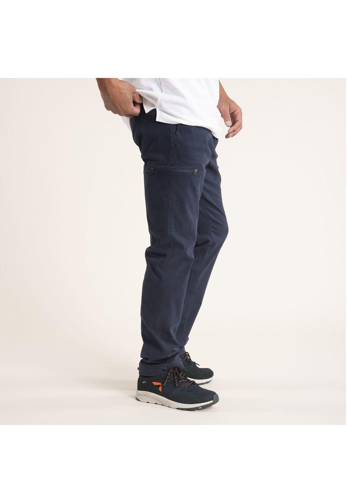 Pantalón Hombre Pocket Azul Petróleo-1