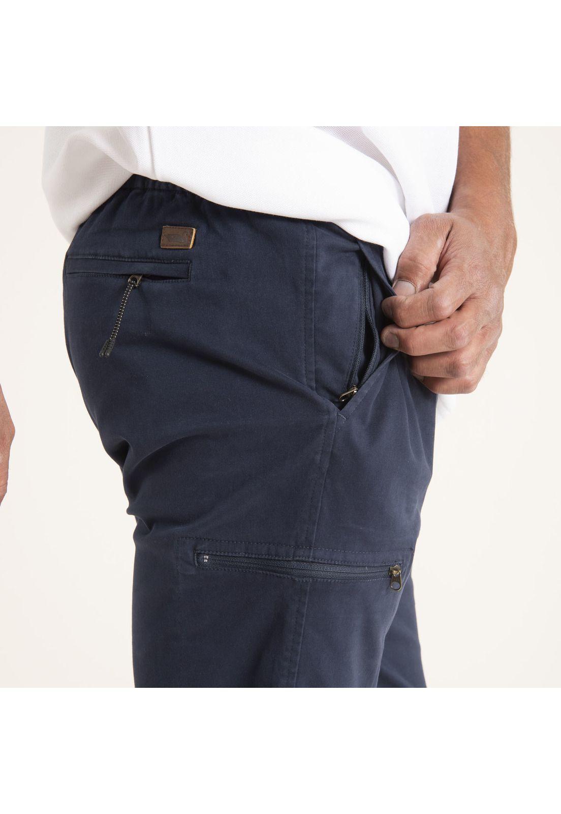 Pantalón Hombre Pocket Azul Petróleo-3