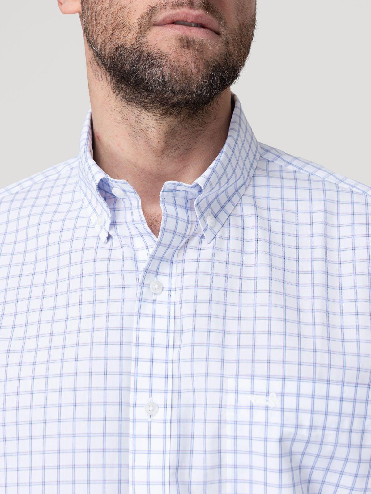 Camisa Cuello Button-Down Hombre Wf Pb Lila-8