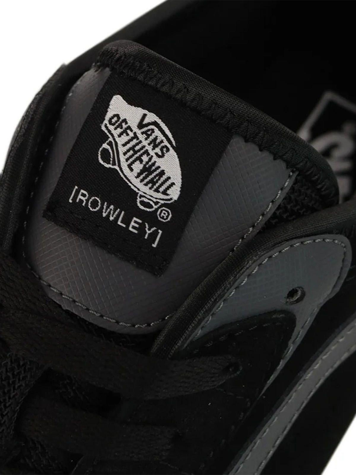 Zapatilla Hombre Rowley Classic Negro-3