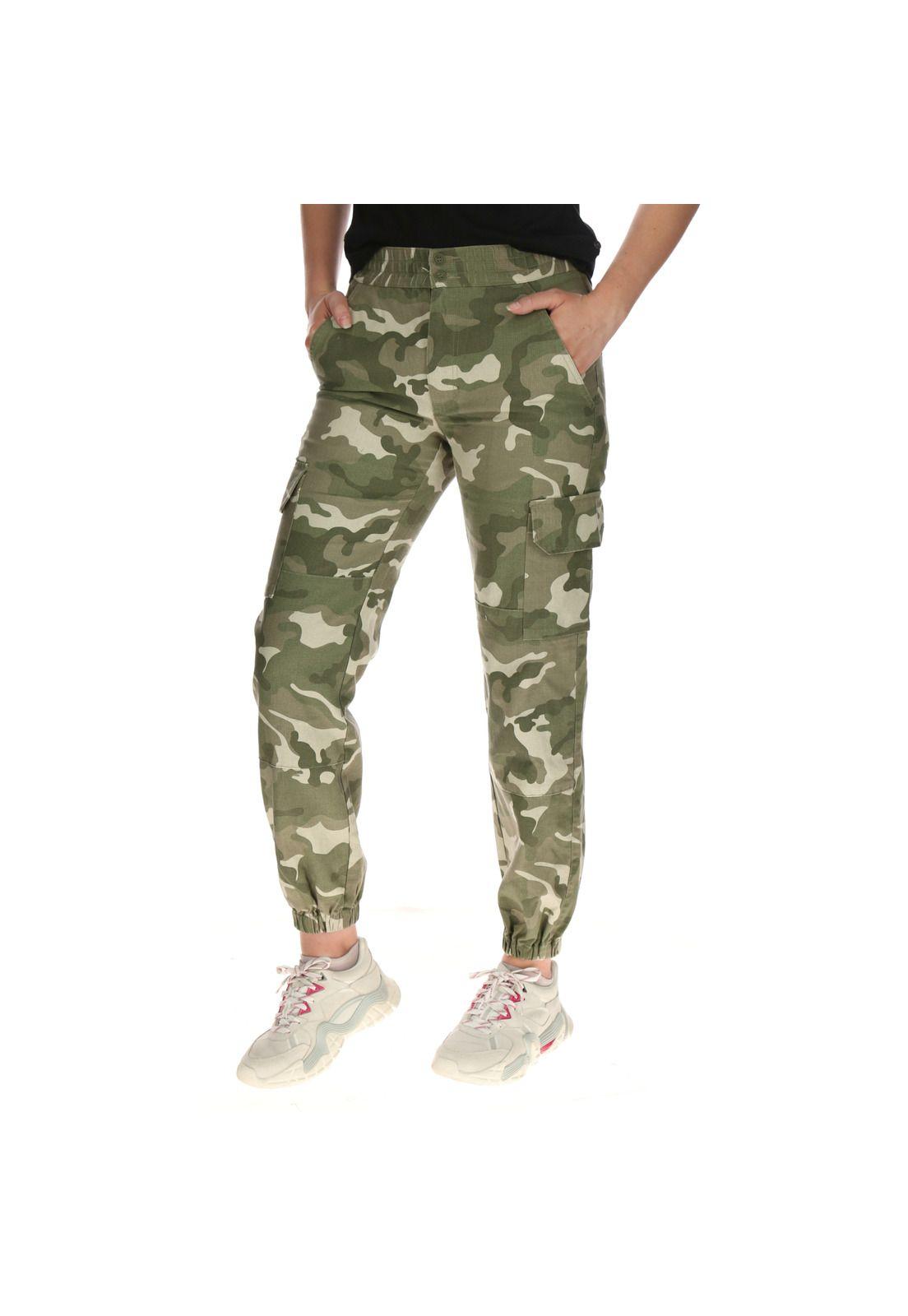 Pantalón Mujer Belinda Jogger Algodón Multicolor-1