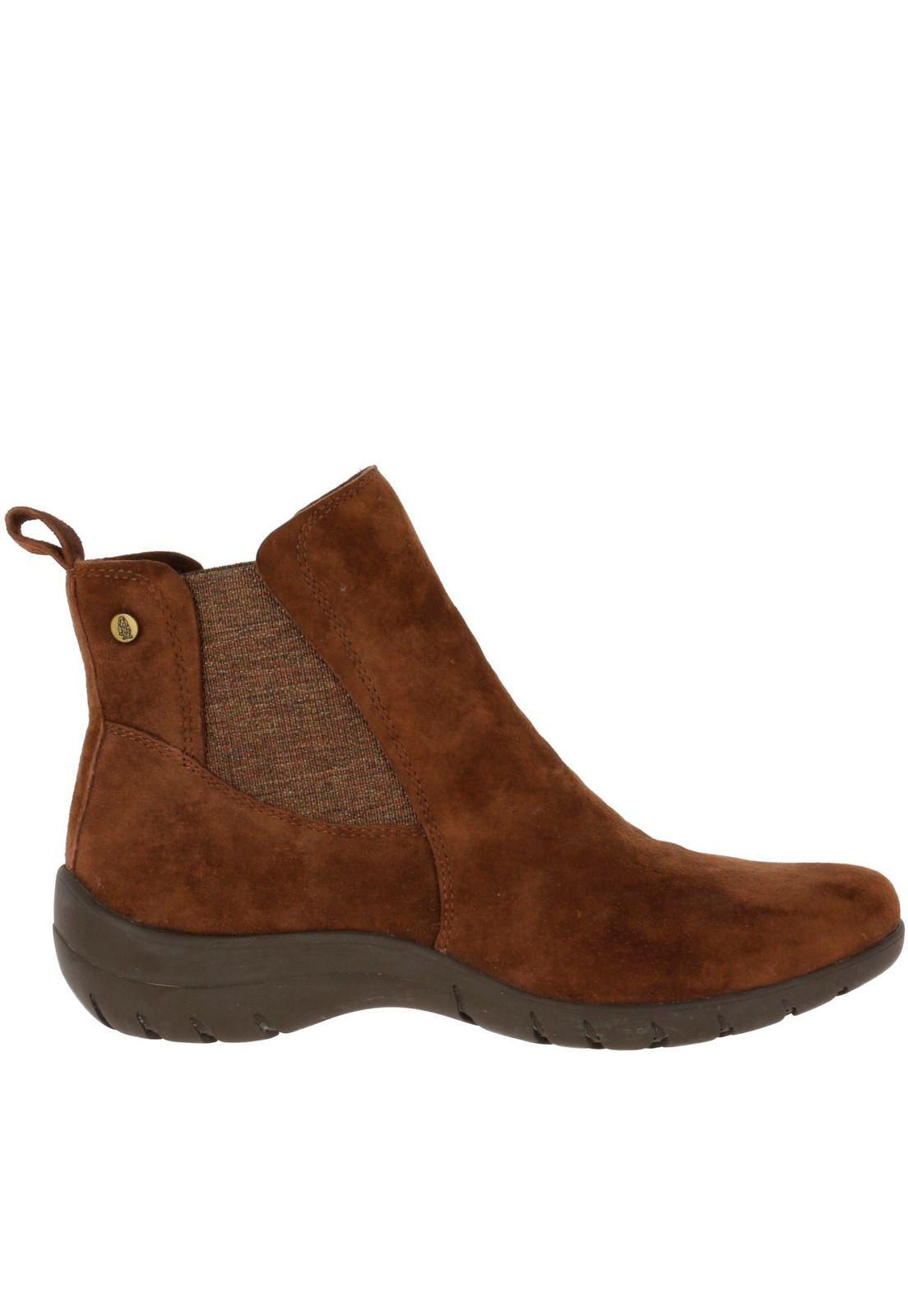 Botin Mujer Cuero Bertel Café-2