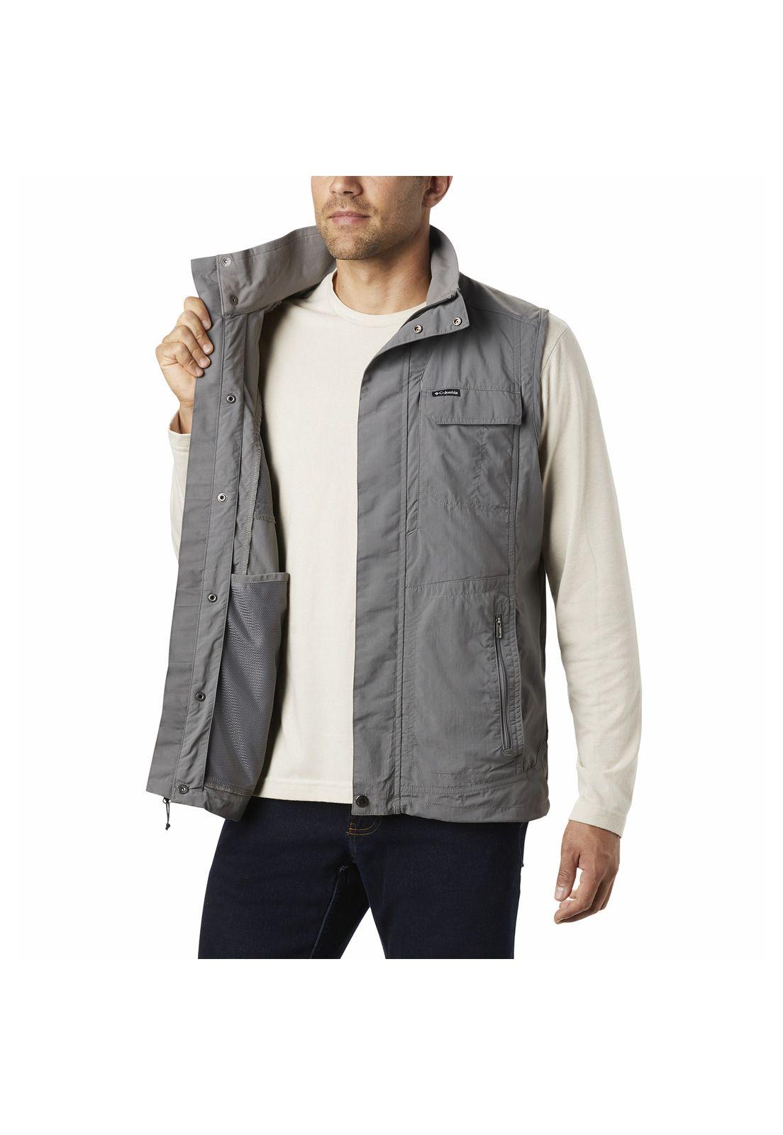 Chaqueta Hombre Silver Ridge Ii Vest Gris-3