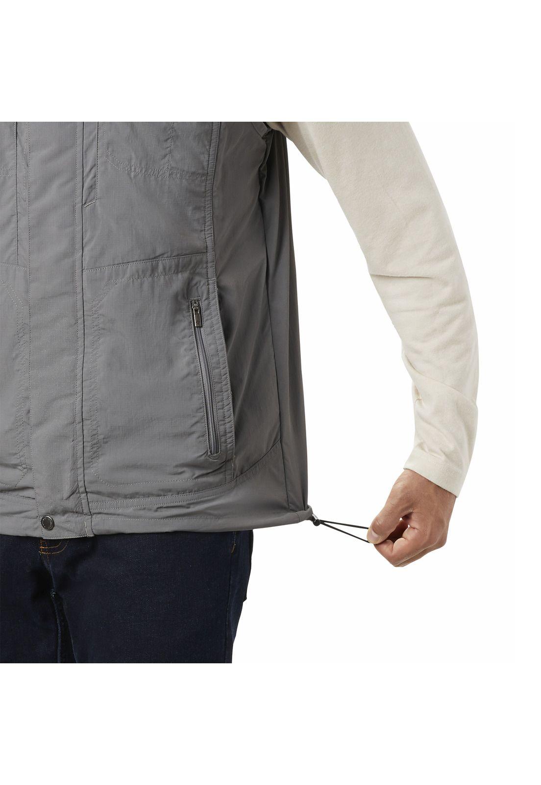 Chaqueta Hombre Silver Ridge Ii Vest Gris-4