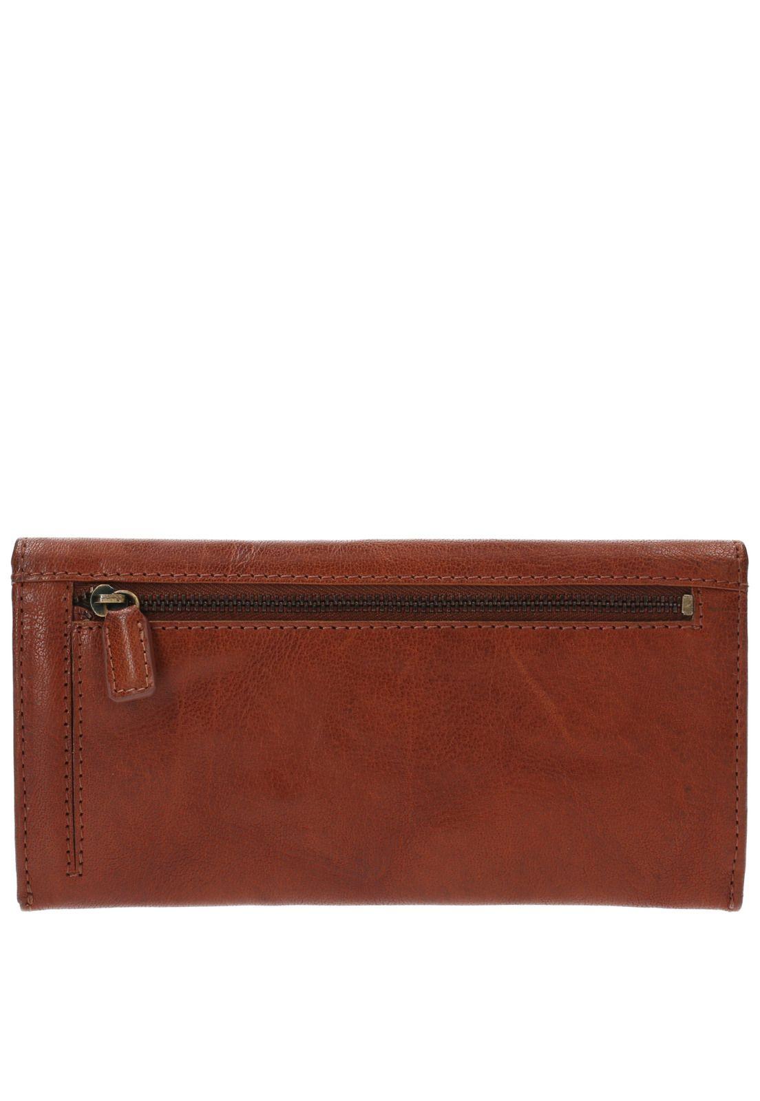 Billetera Casual Vn Donna Café Mujer-1