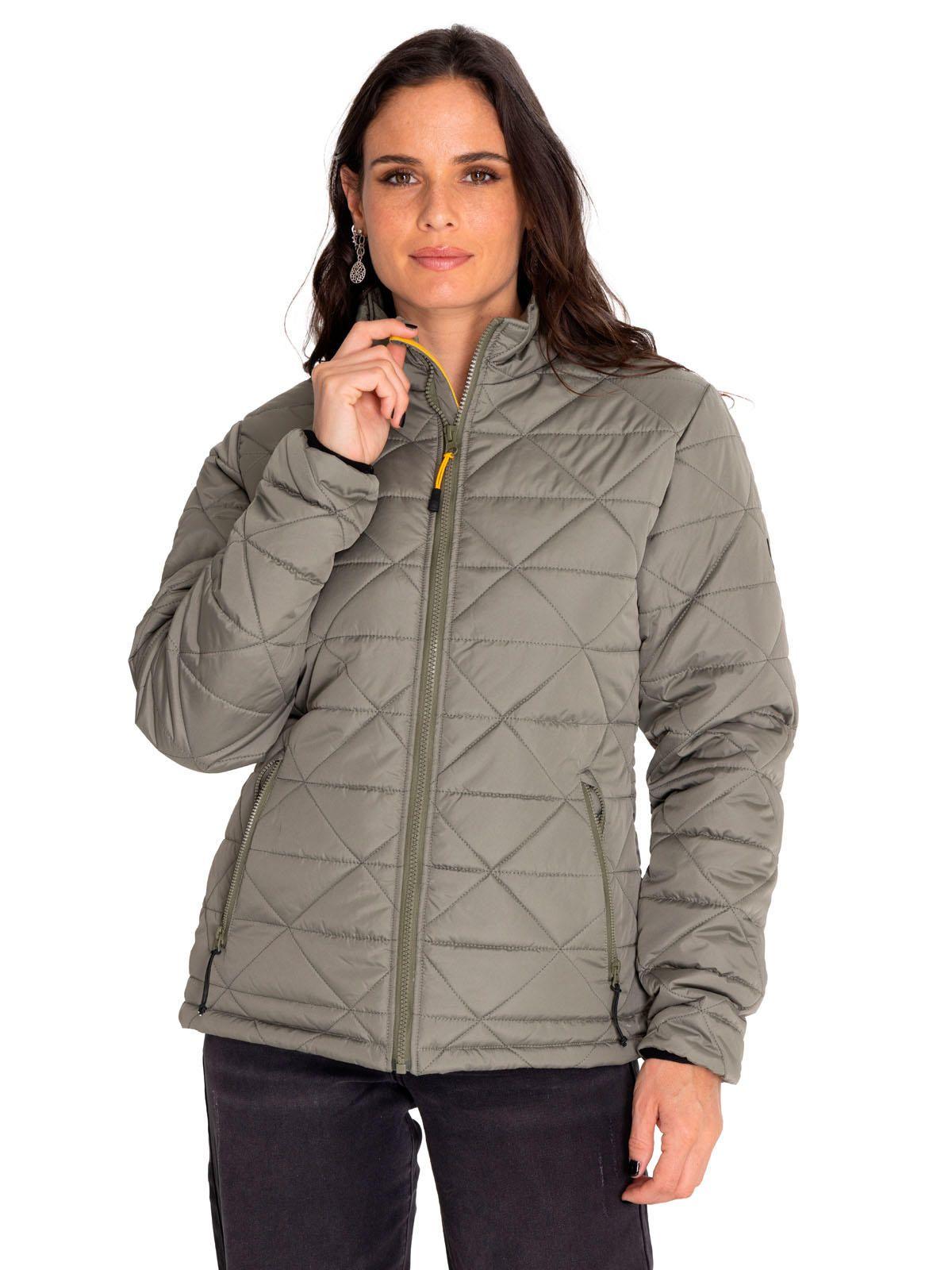 Chaqueta Mujer Medium Insulated Quilted Gris-0