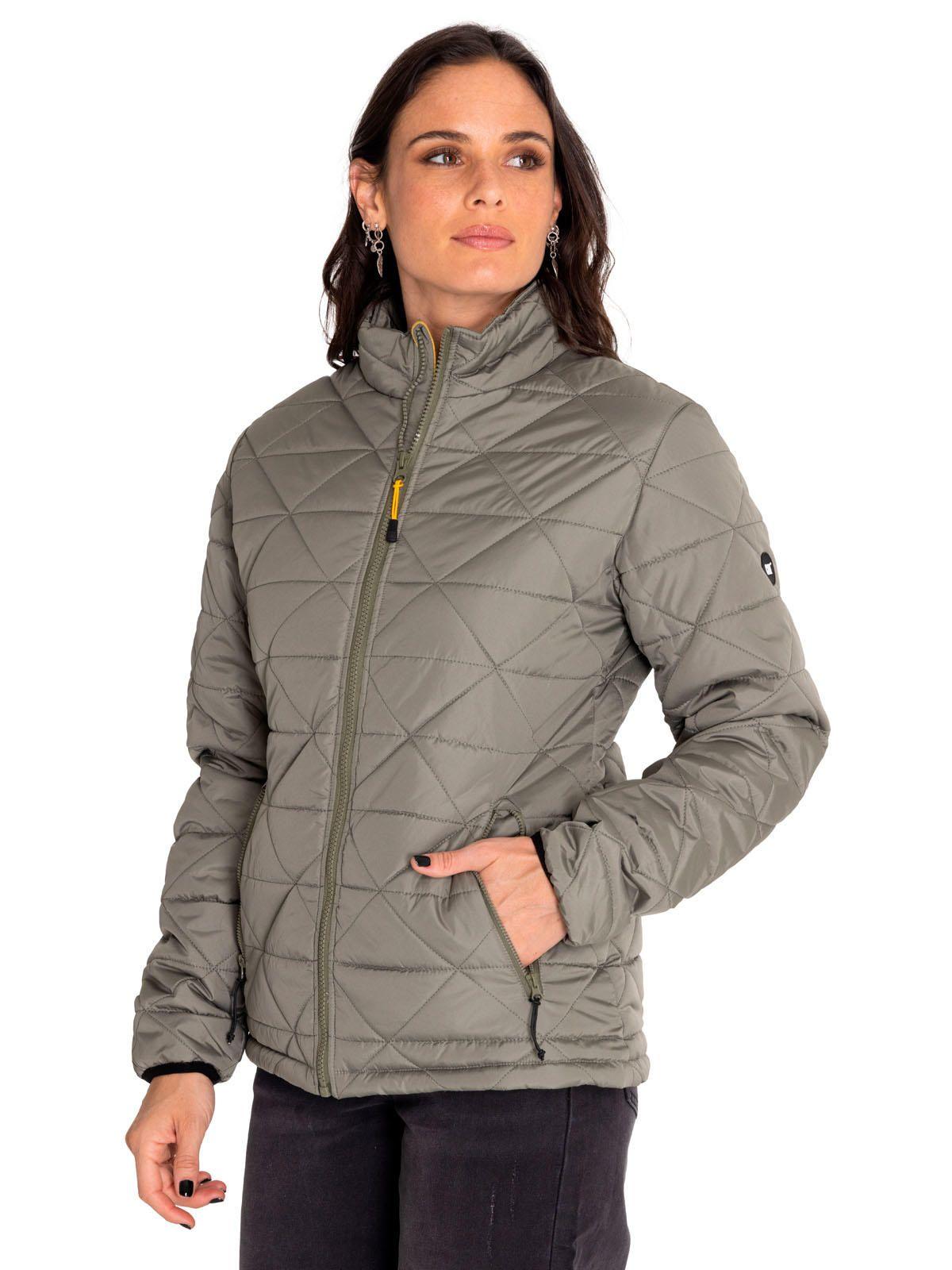 Chaqueta Mujer Medium Insulated Quilted Gris-1
