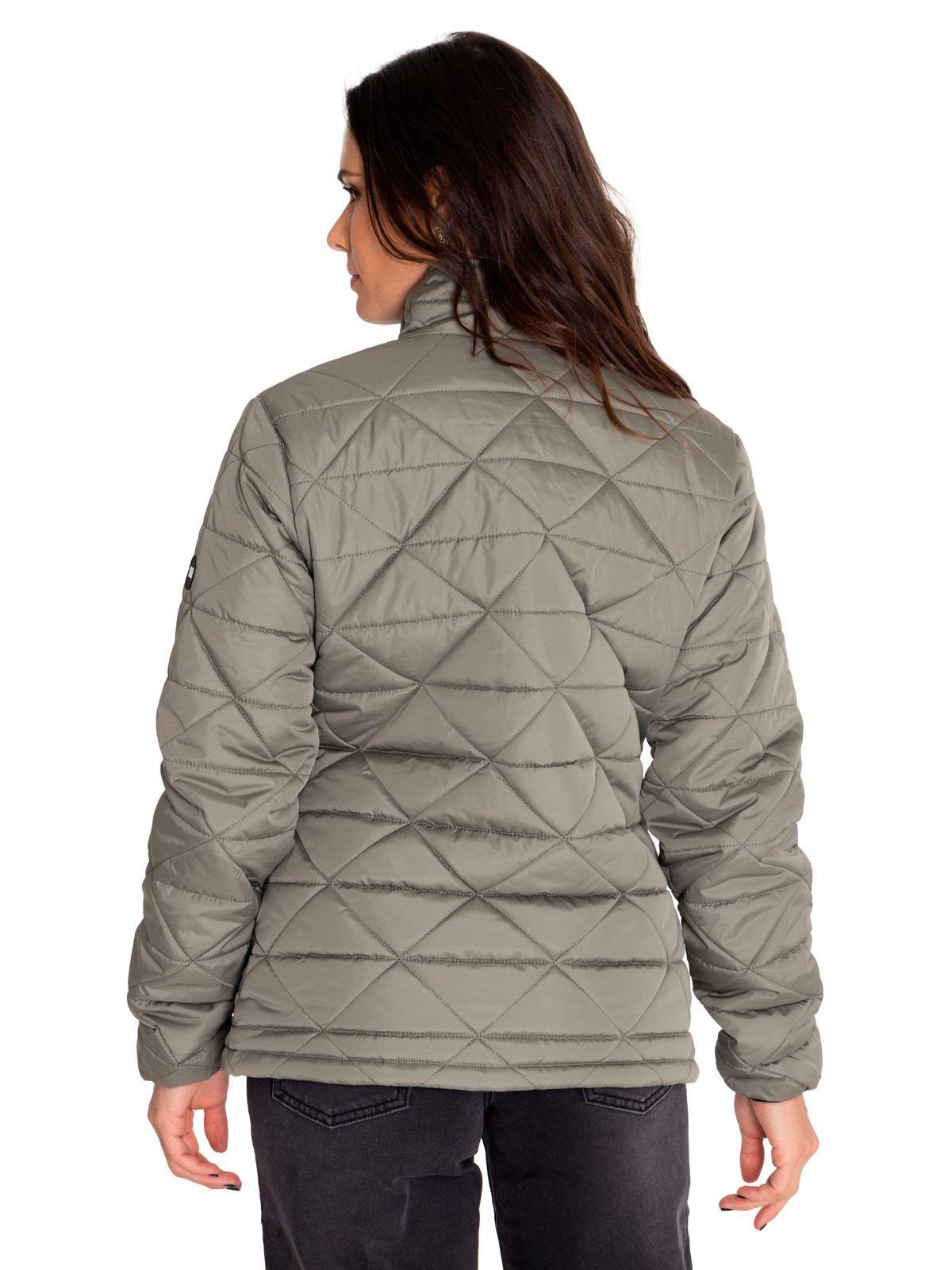 Chaqueta Mujer Medium Insulated Quilted Gris-3