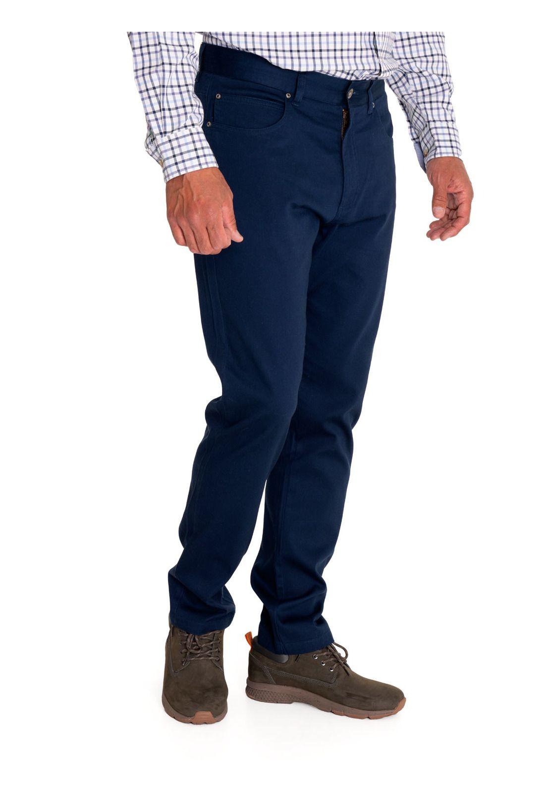 Pantalón Natural Flex Hombre Kabul Azul-5