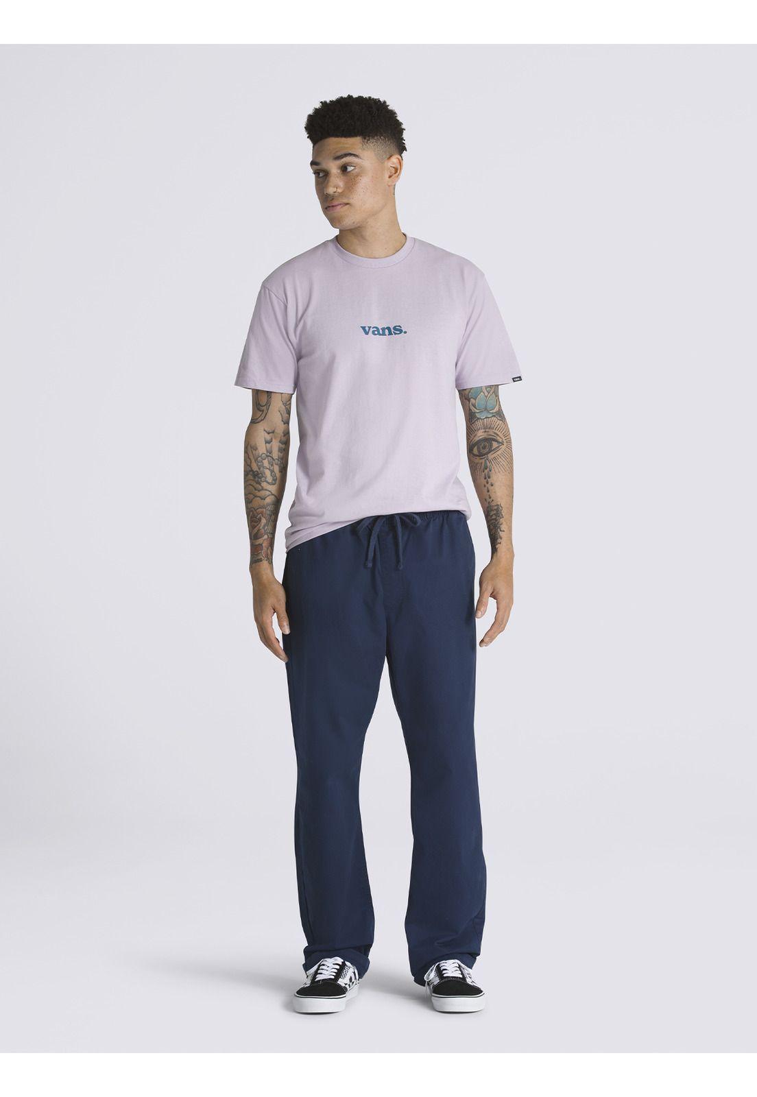 Pantalón Hombre Range Relaxed Elastic Pant Azul-0