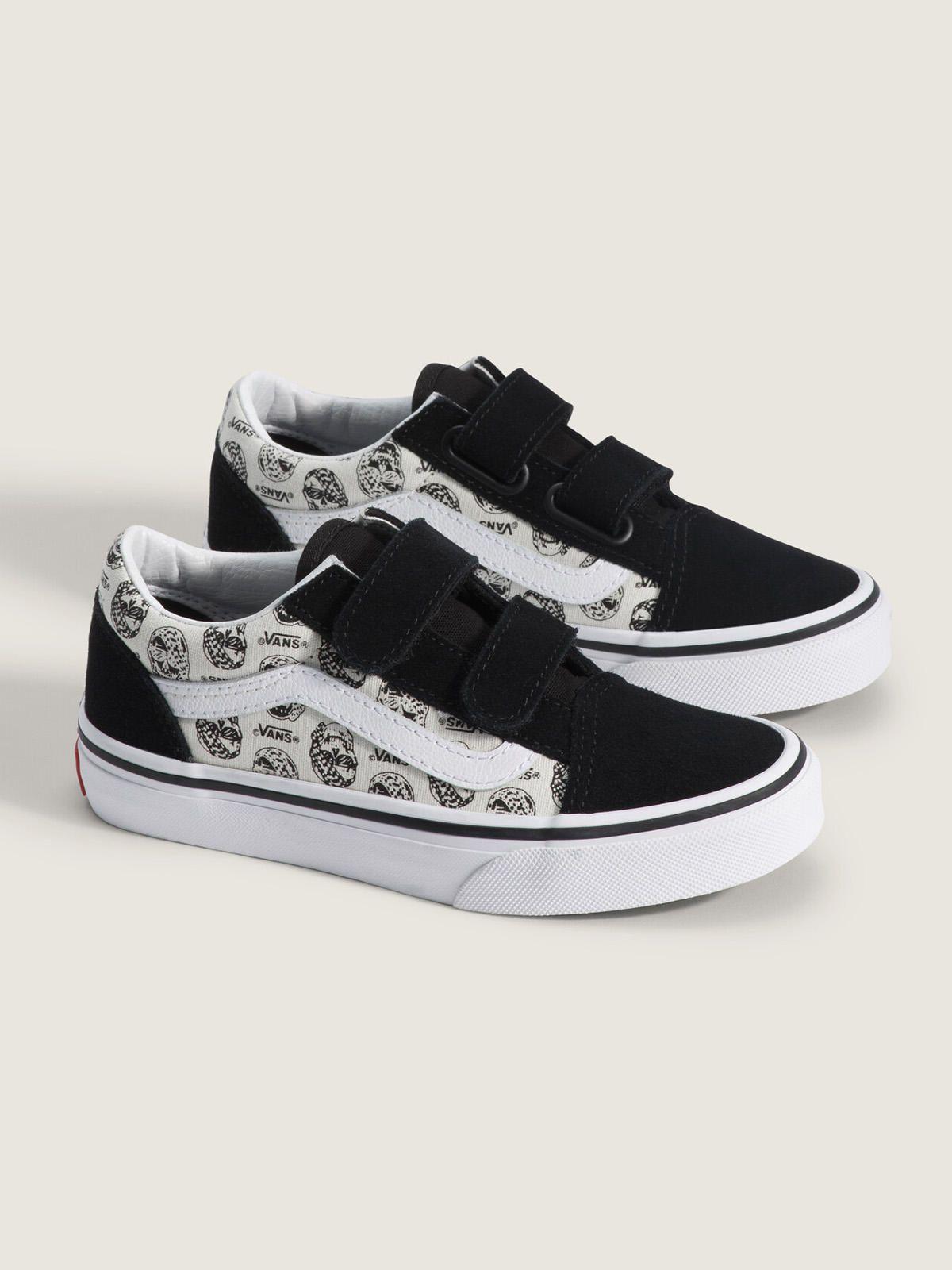 Zapatilla Niño (5 a 12 años) Old Skool V Negro-1