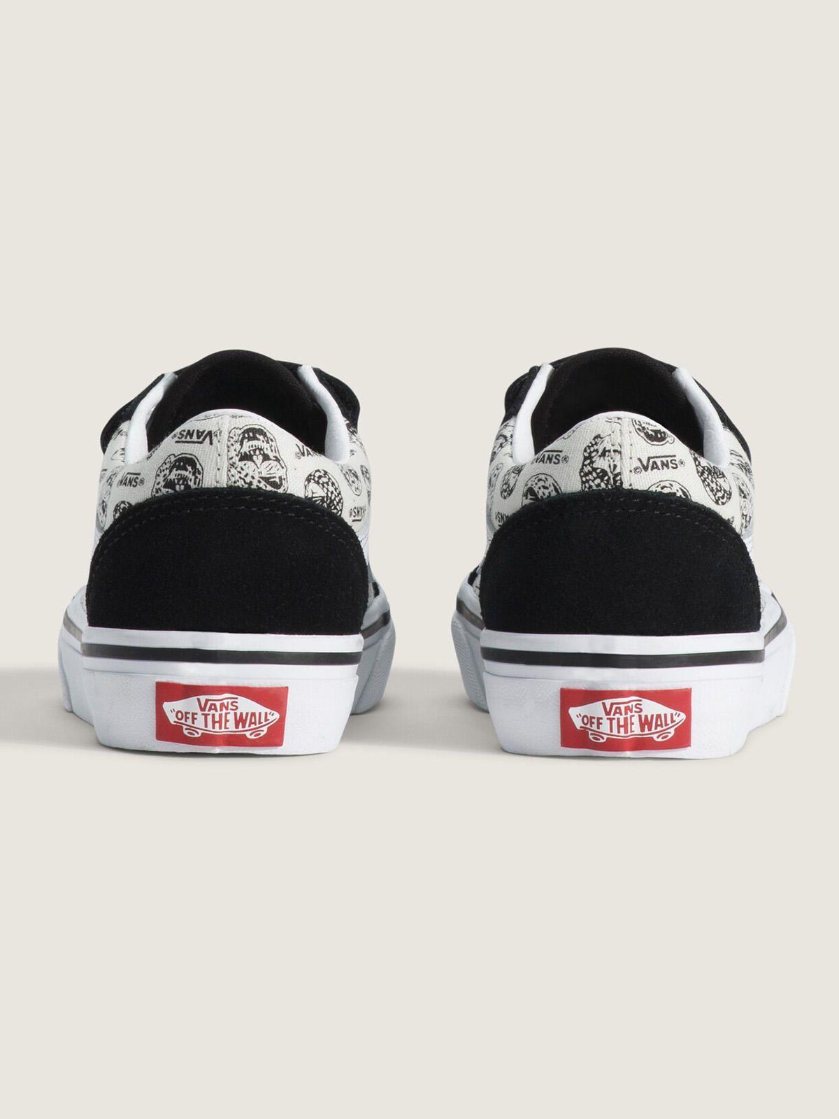 Zapatilla Niño (5 a 12 años) Old Skool V Negro-4