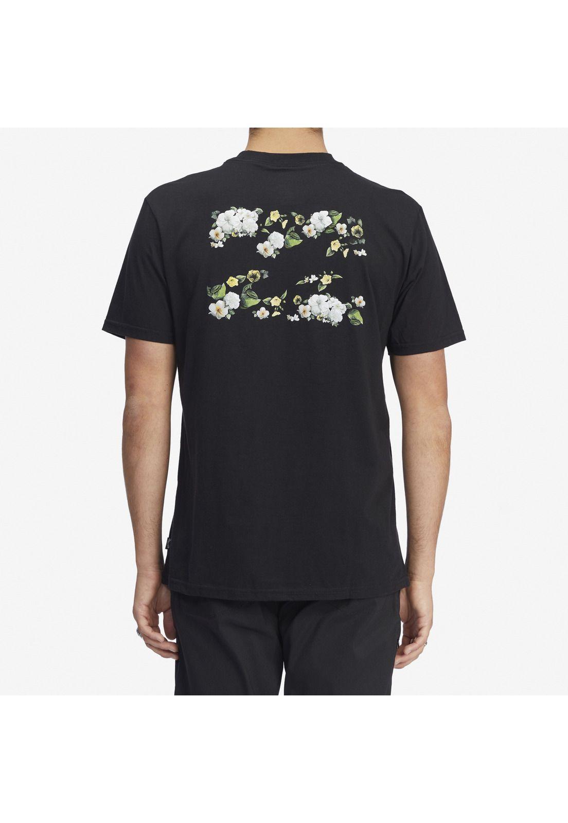 Polera M/C Hombre Kamea Hidden Wave Negro-2