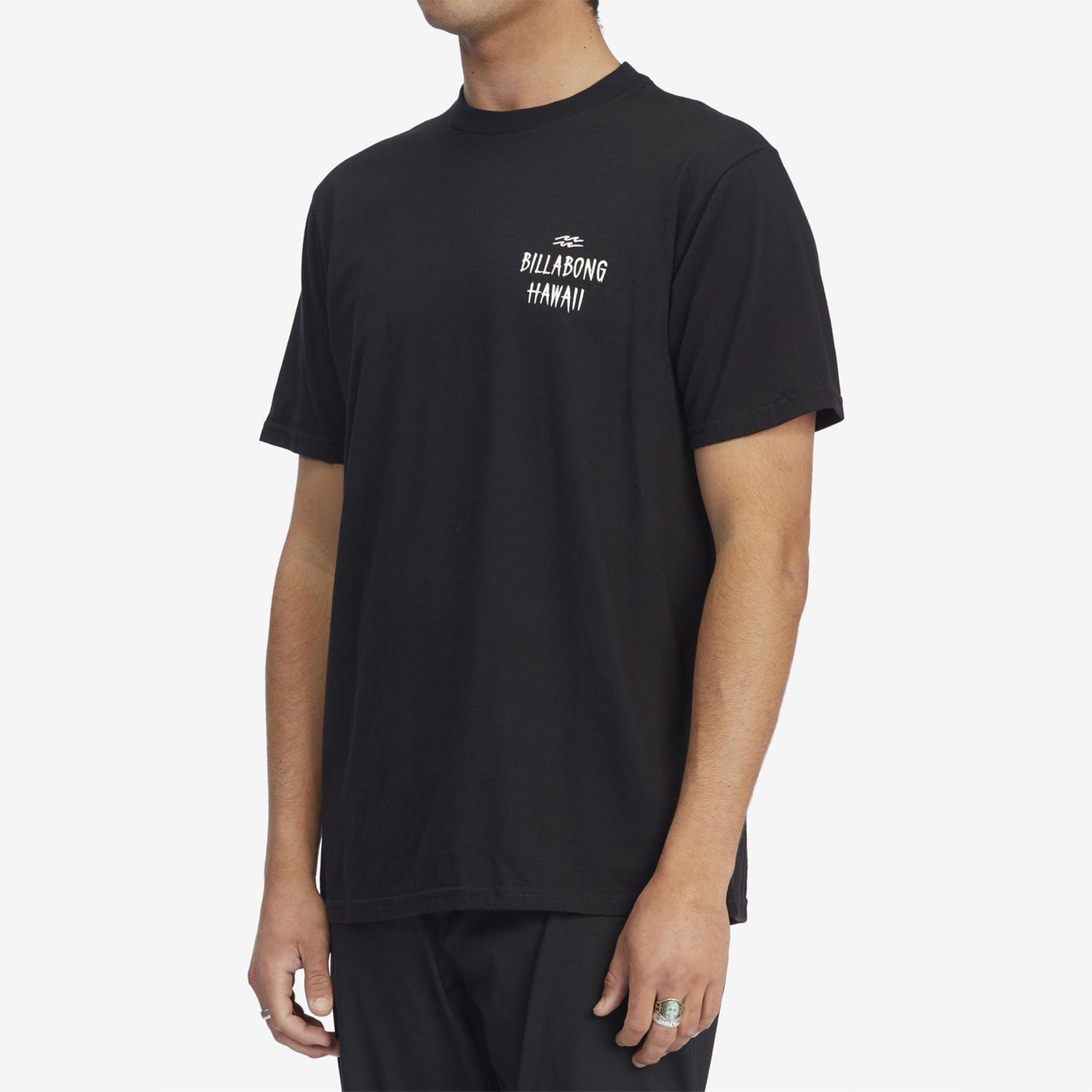 Polera M/C Hombre Kamea Hidden Wave Negro-1