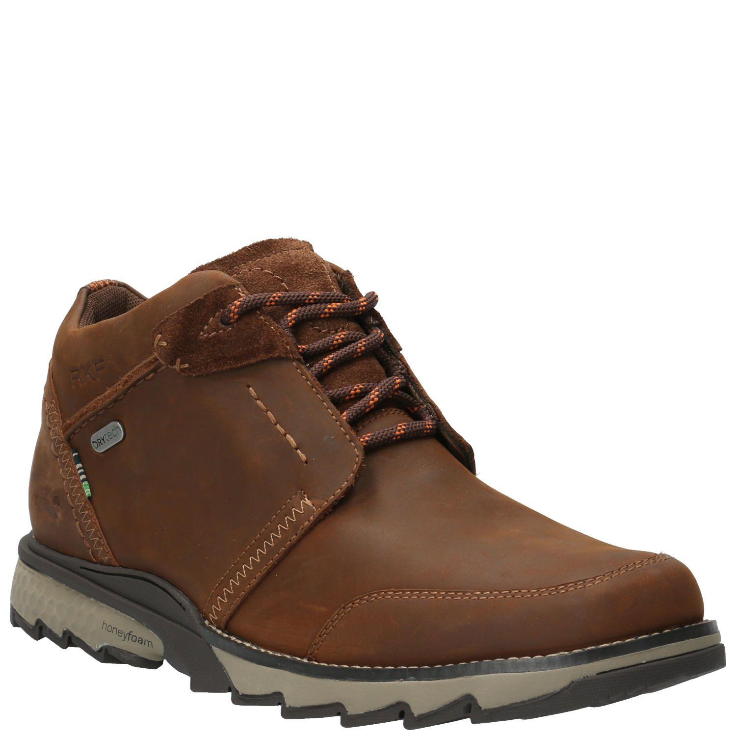 Botín Cuero Hombre Lawrence Café-1