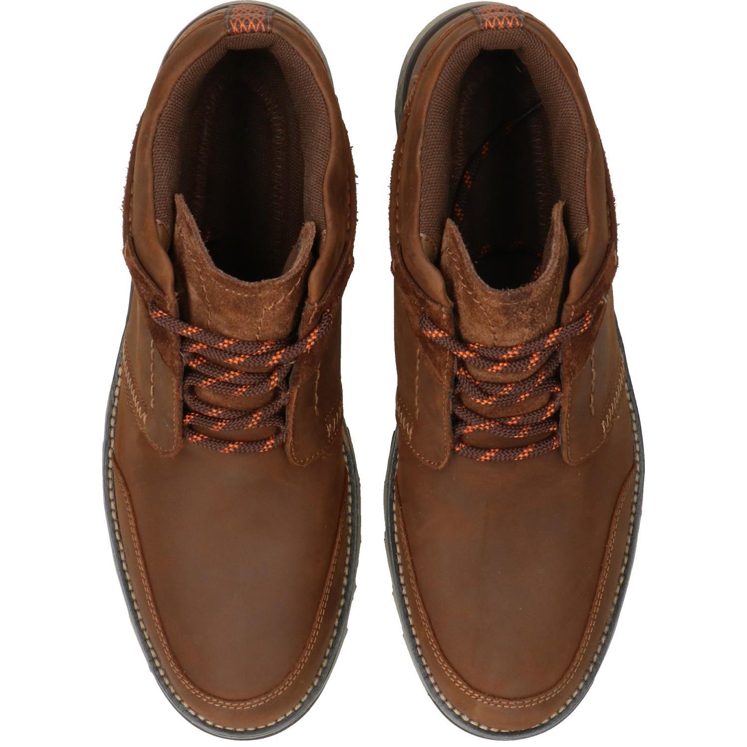 Botín Cuero Hombre Lawrence Café-8