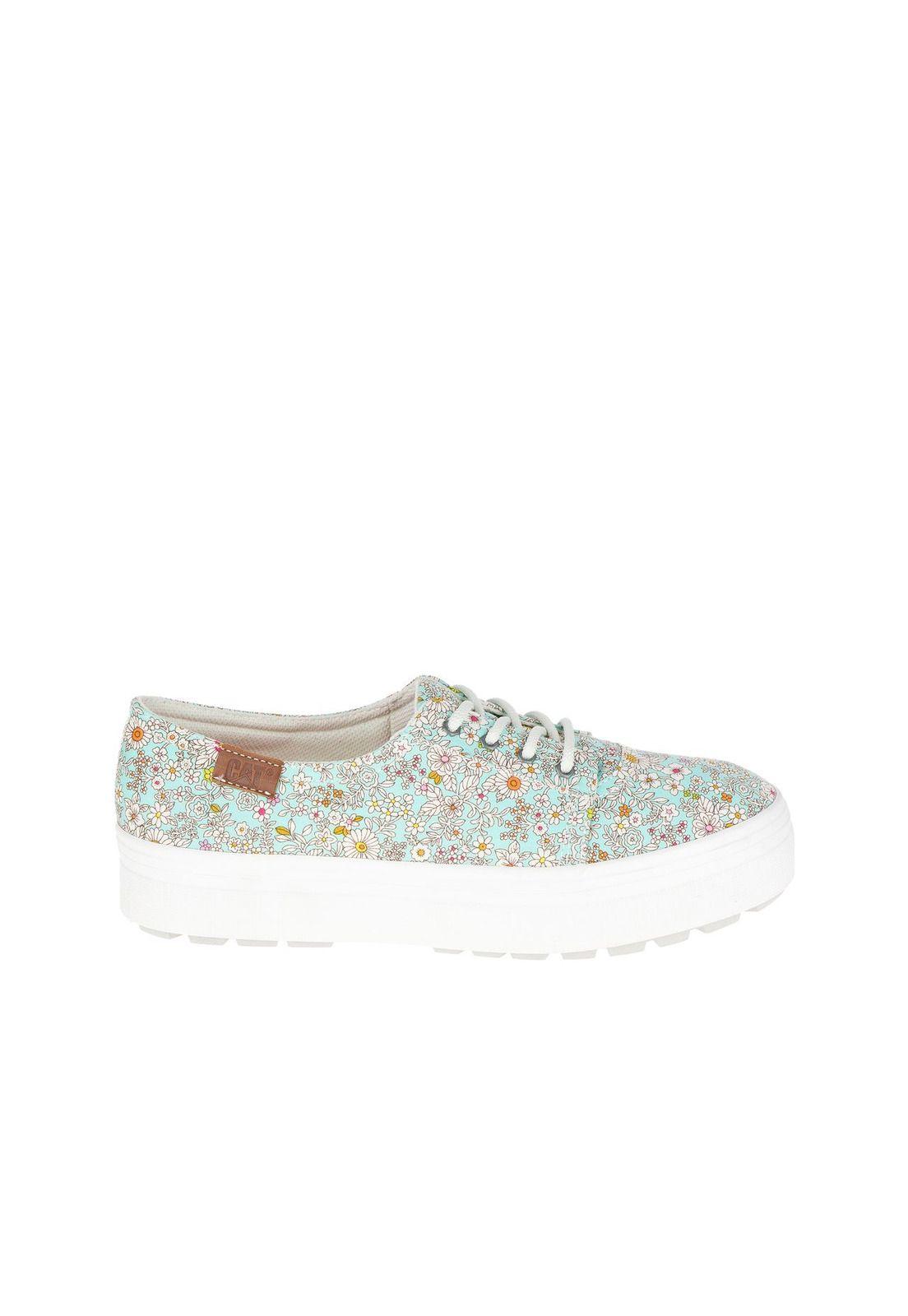 Zapatilla Mujer Casual Wrap Up Celeste-1