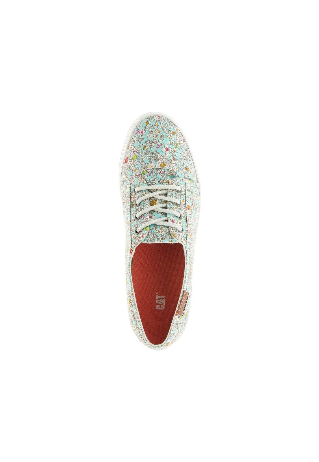 Zapatilla Mujer Casual Wrap Up Celeste-3