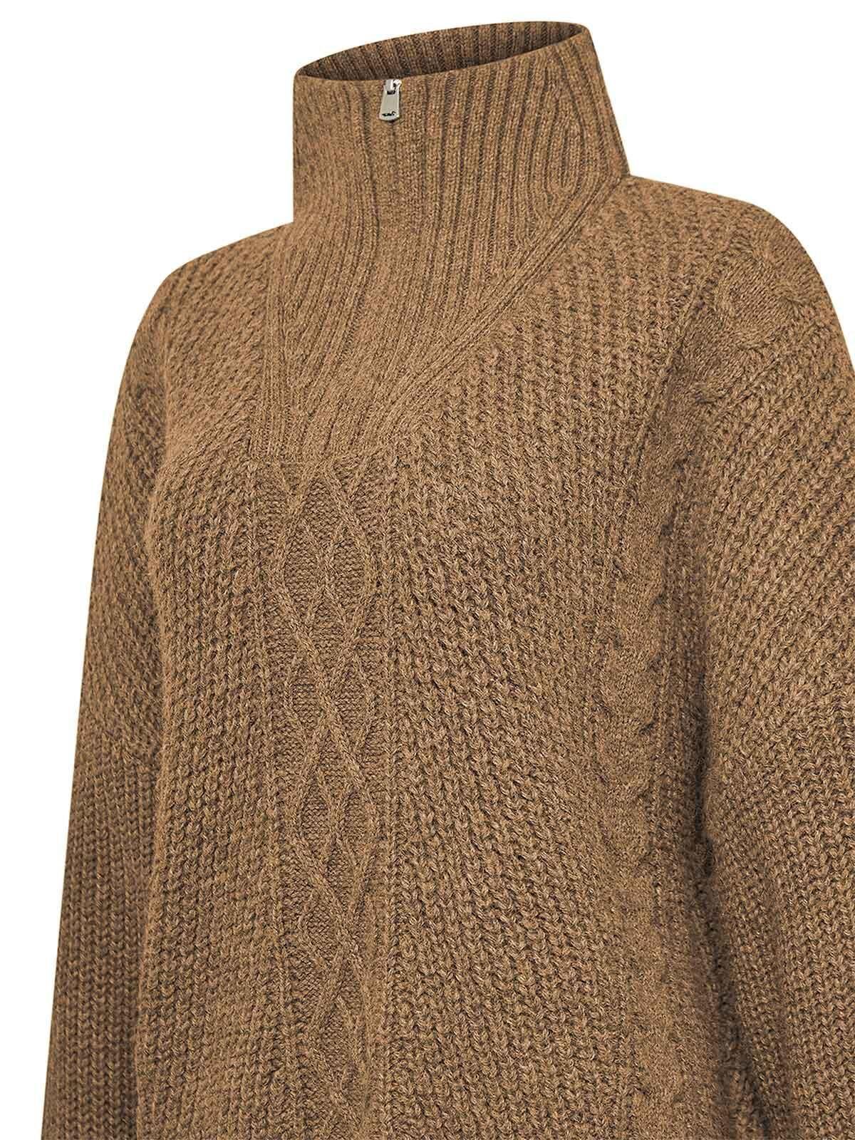 Chaleco Alpaca Mujer Kun Café-3