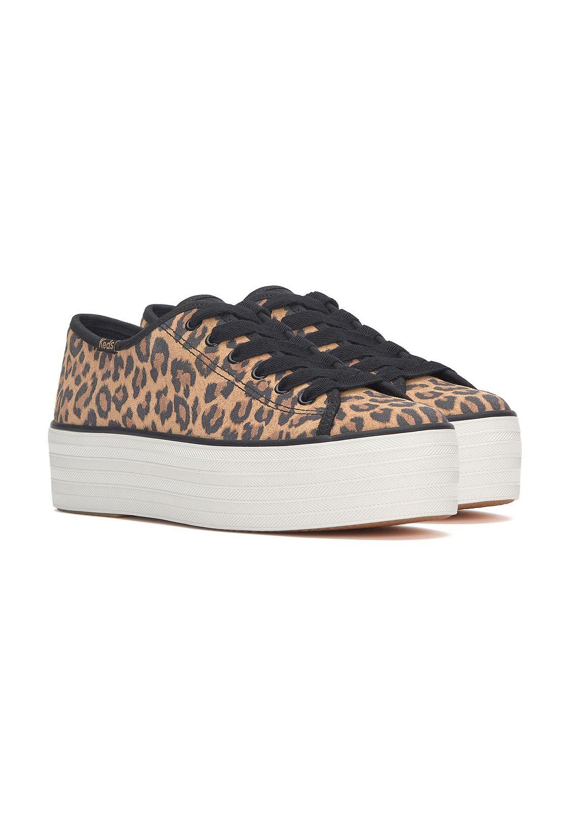 Zapatilla Gamuza Mujer Triple Up Animal Print-4